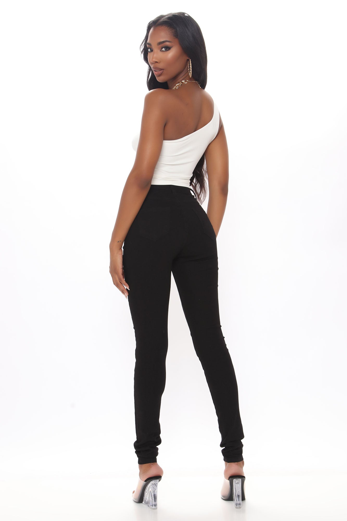Tall Tris Skinny Jeans - Black