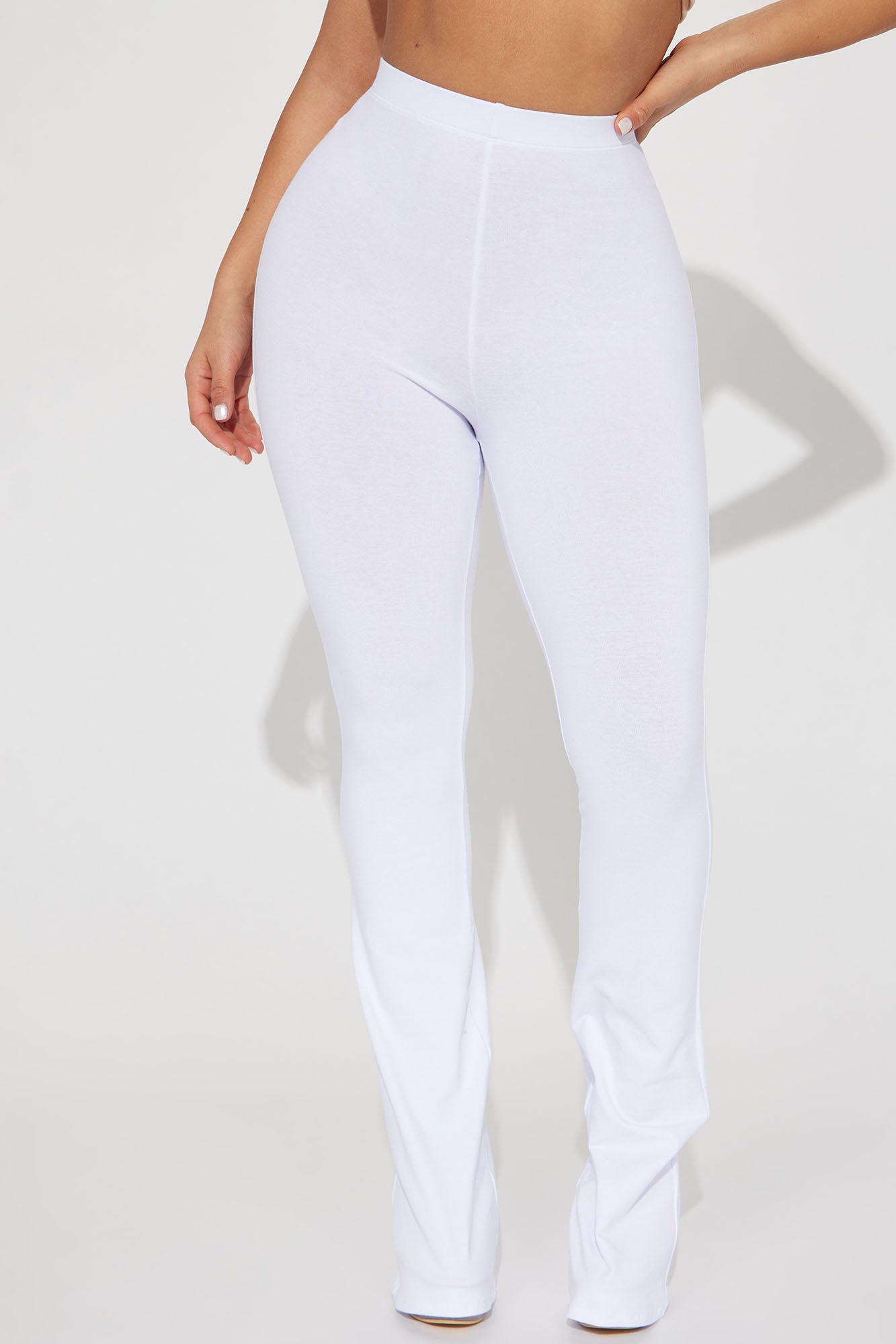 Adriana Flare Pant - White