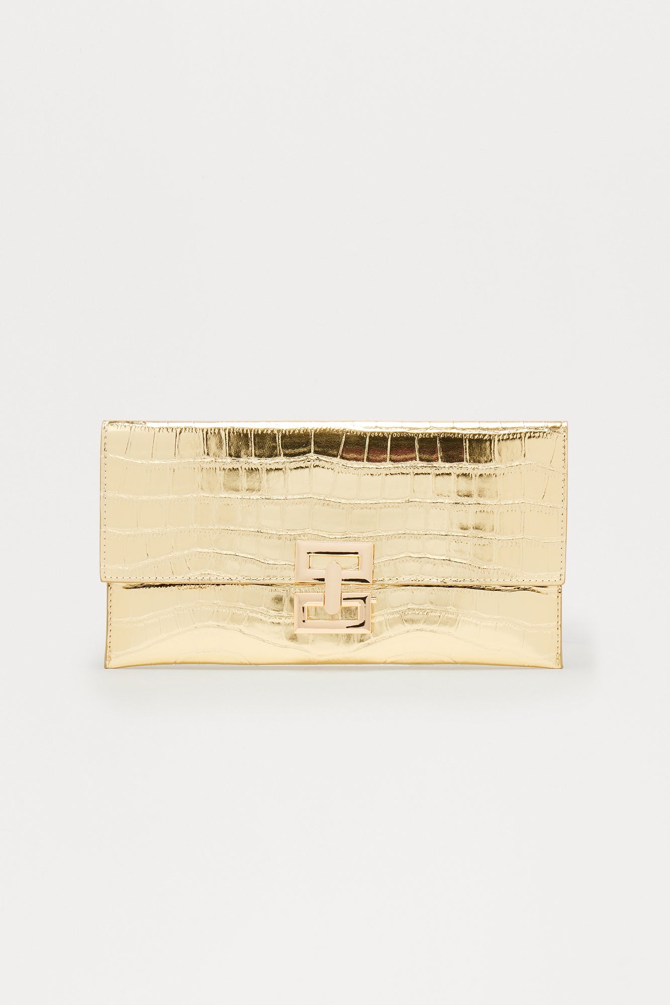 Nicole Clutch - Gold