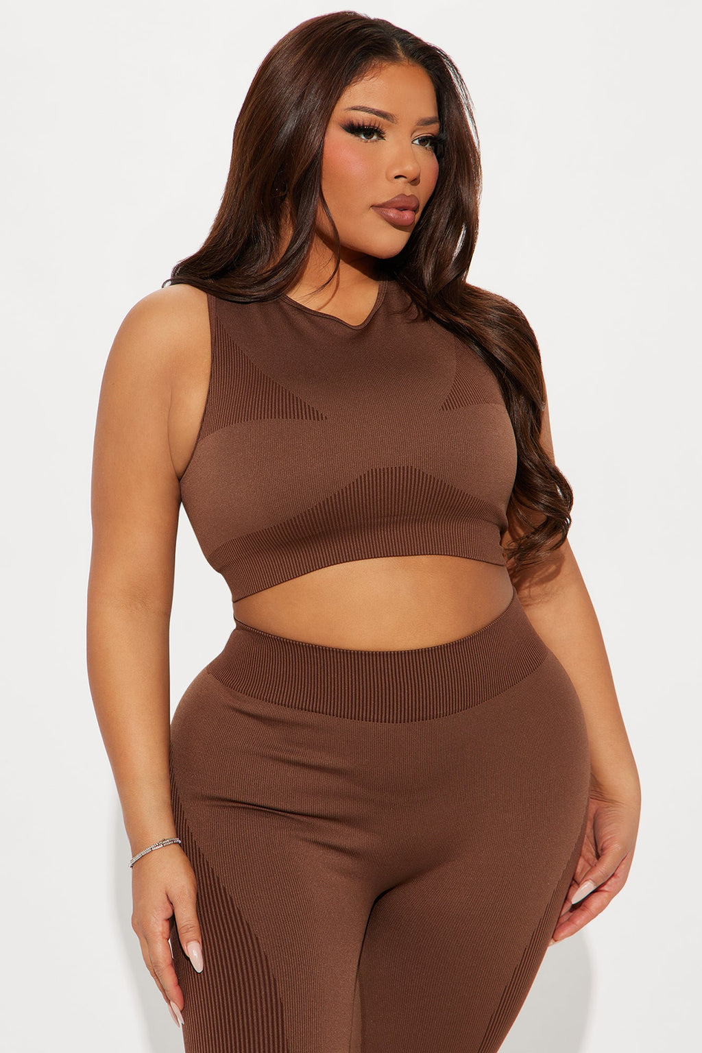 Your Next Move Seamless Sports Bra - Mocha