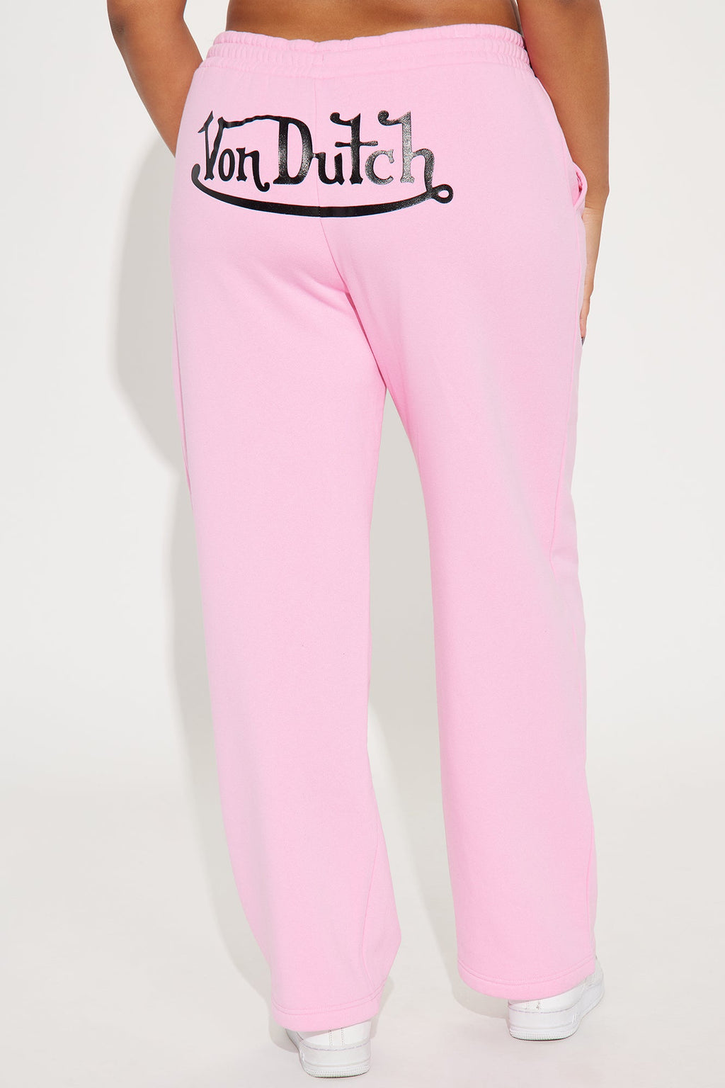 Von Dutch Classic Wide Leg Pant - Pink
