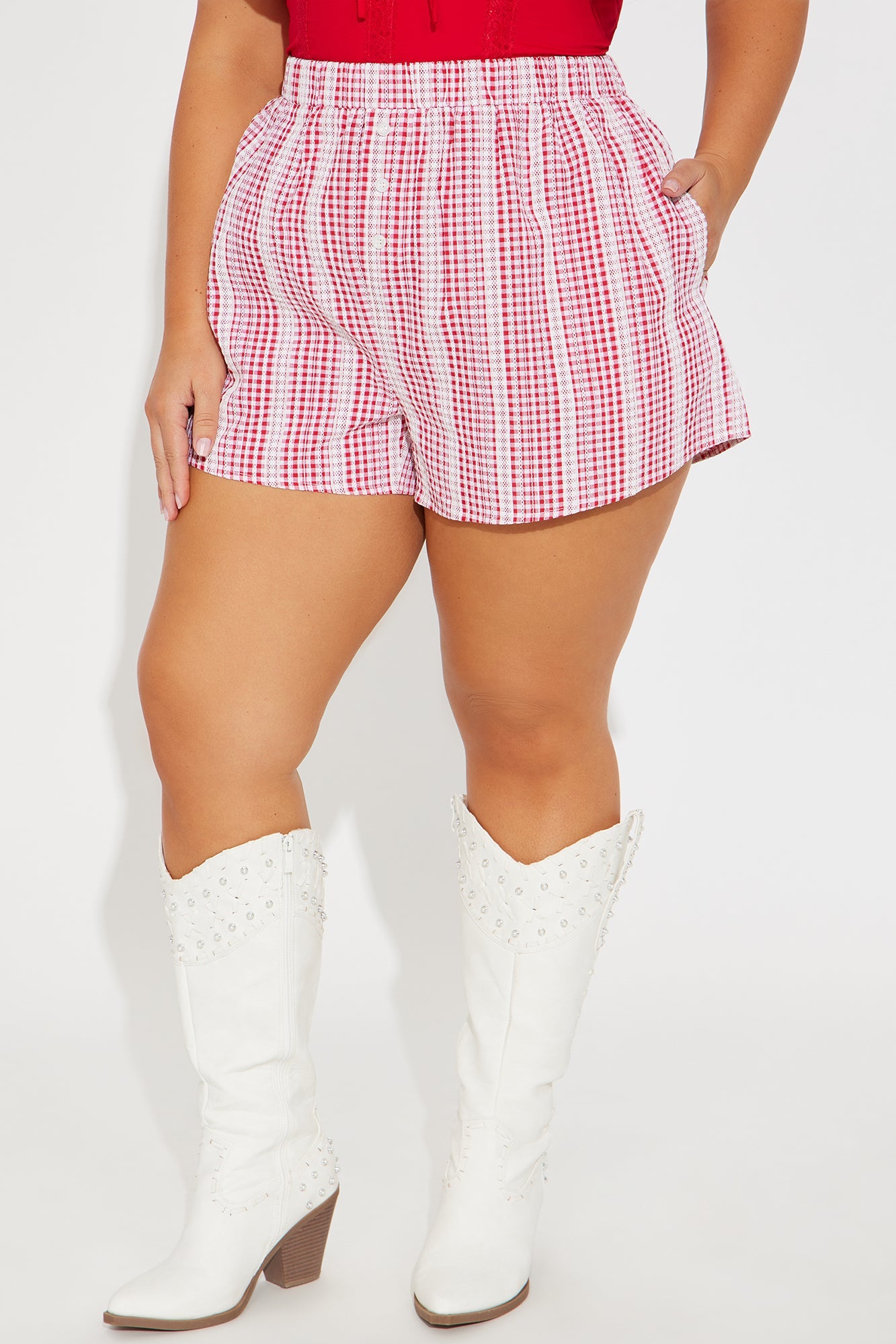 Sweet Love Boxer Short - Red/combo