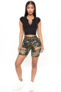 Gone Fishing Shorts - Camouflage