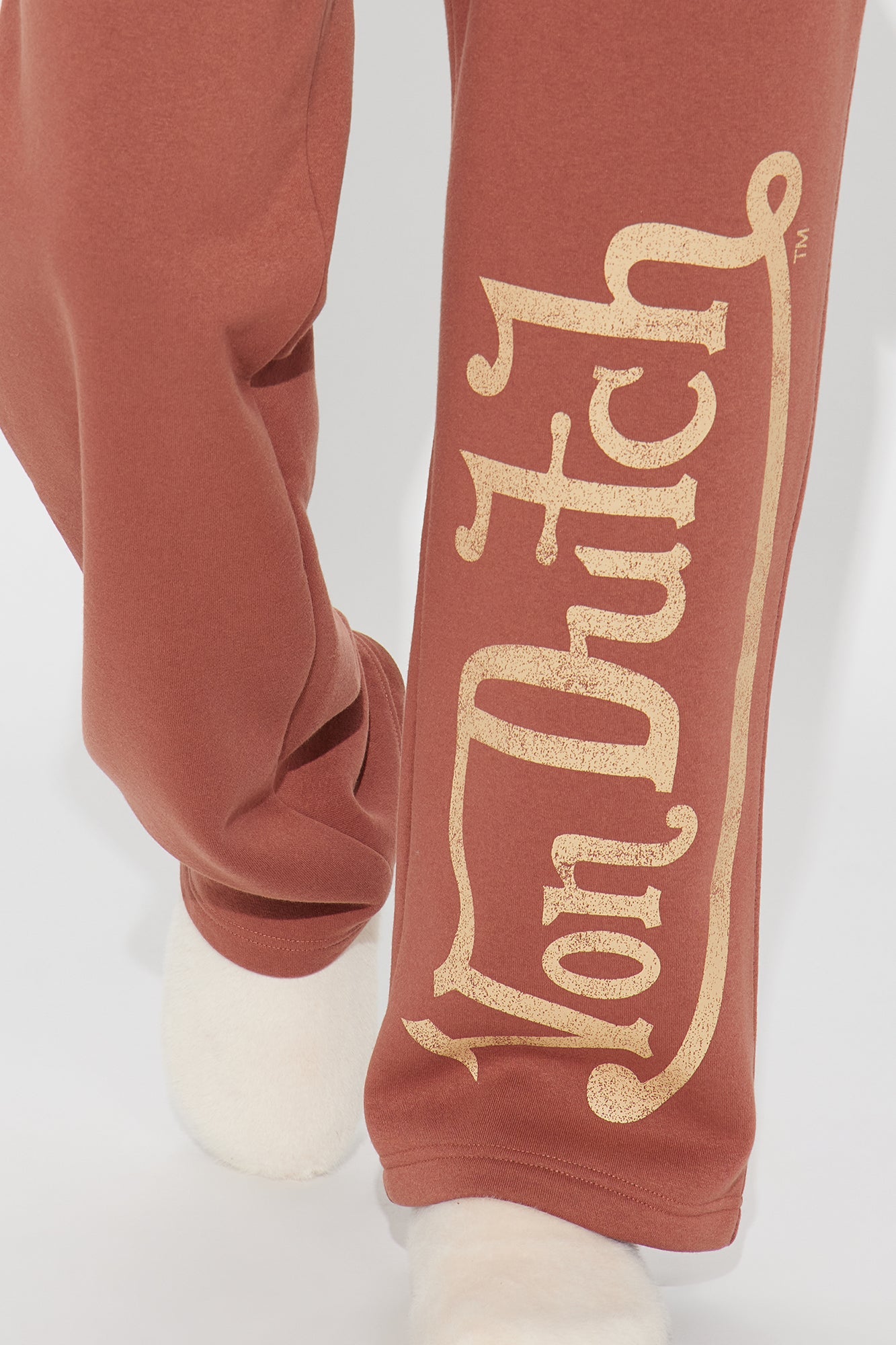 Von Dutch Vintage Wide Leg Pant - Mocha