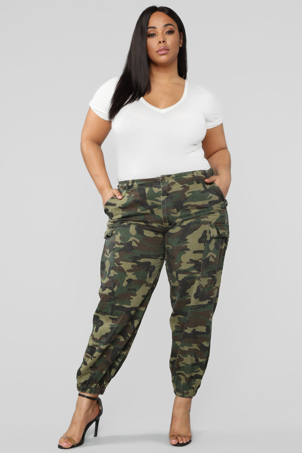 Cadet Kim Oversized Camo Pants - Camo