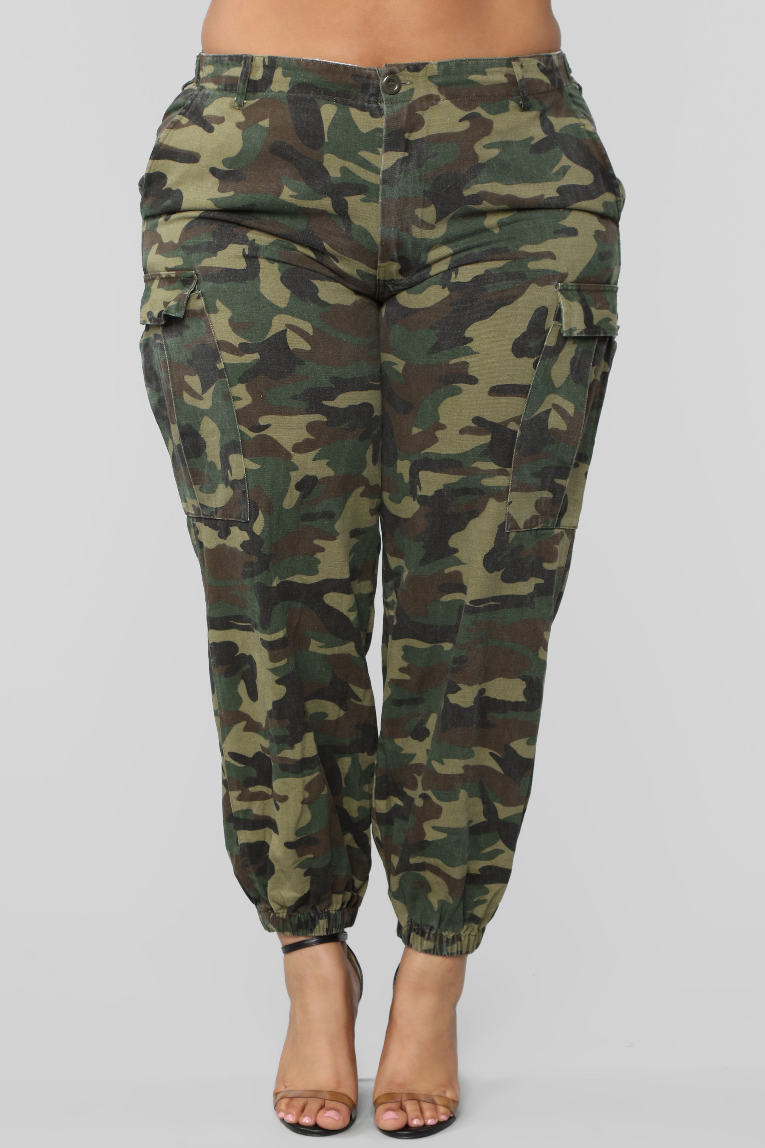 Cadet Kim Oversized Camo Pants - Camo