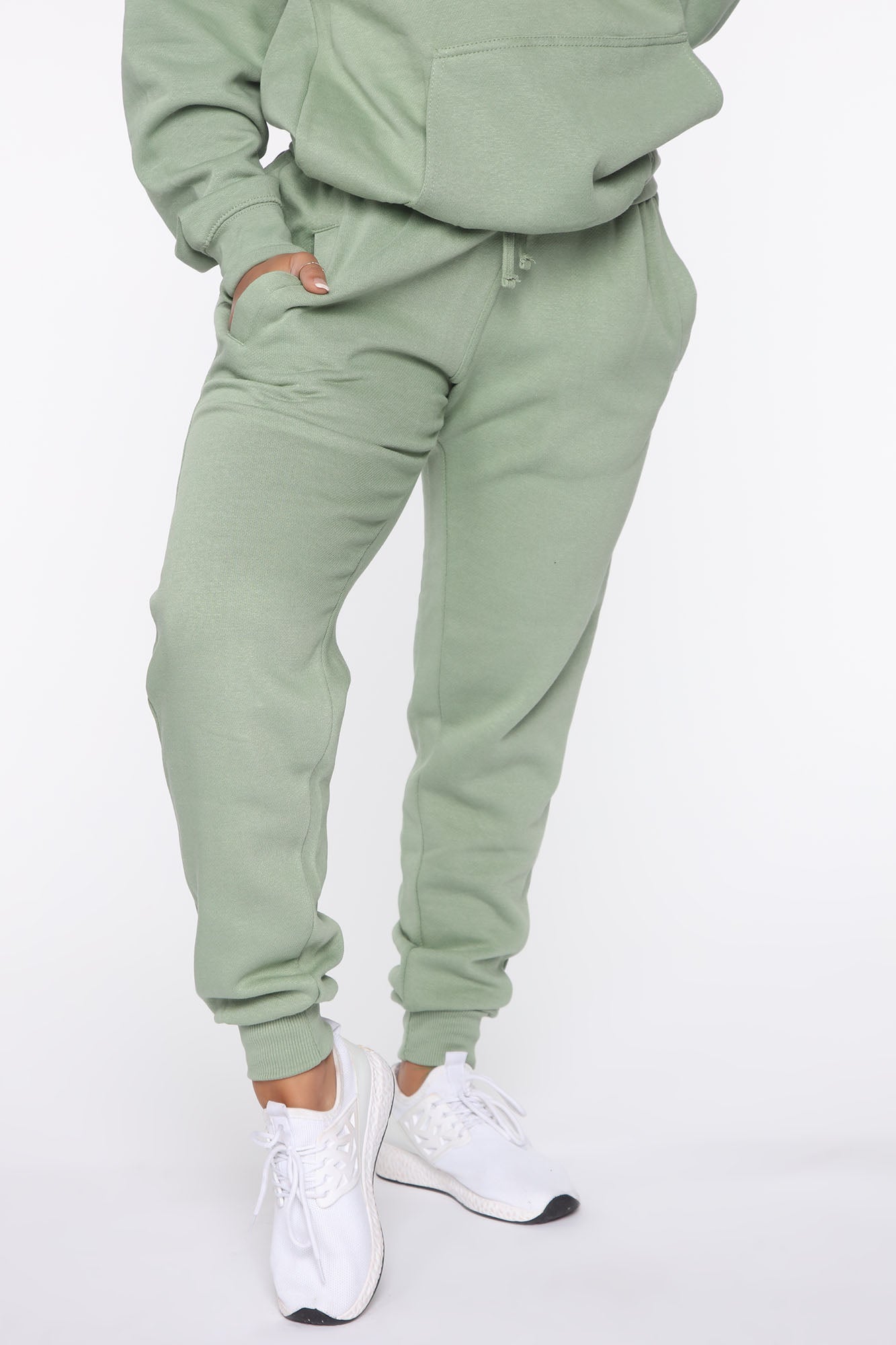 Stole Your Boyfriend's Oversized Jogger - Sage