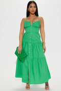 Kira Maxi Dress - Green