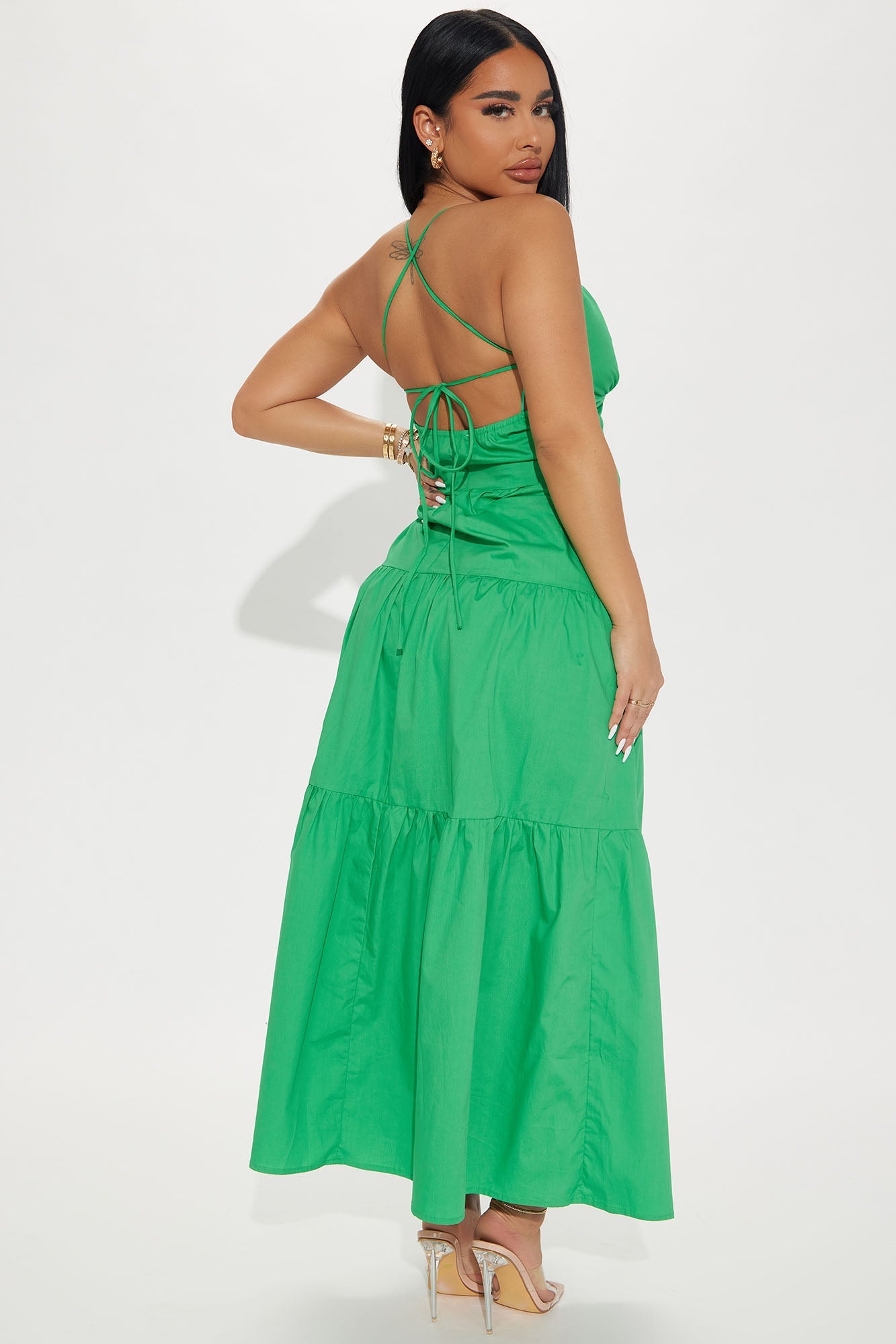 Kira Maxi Dress - Green