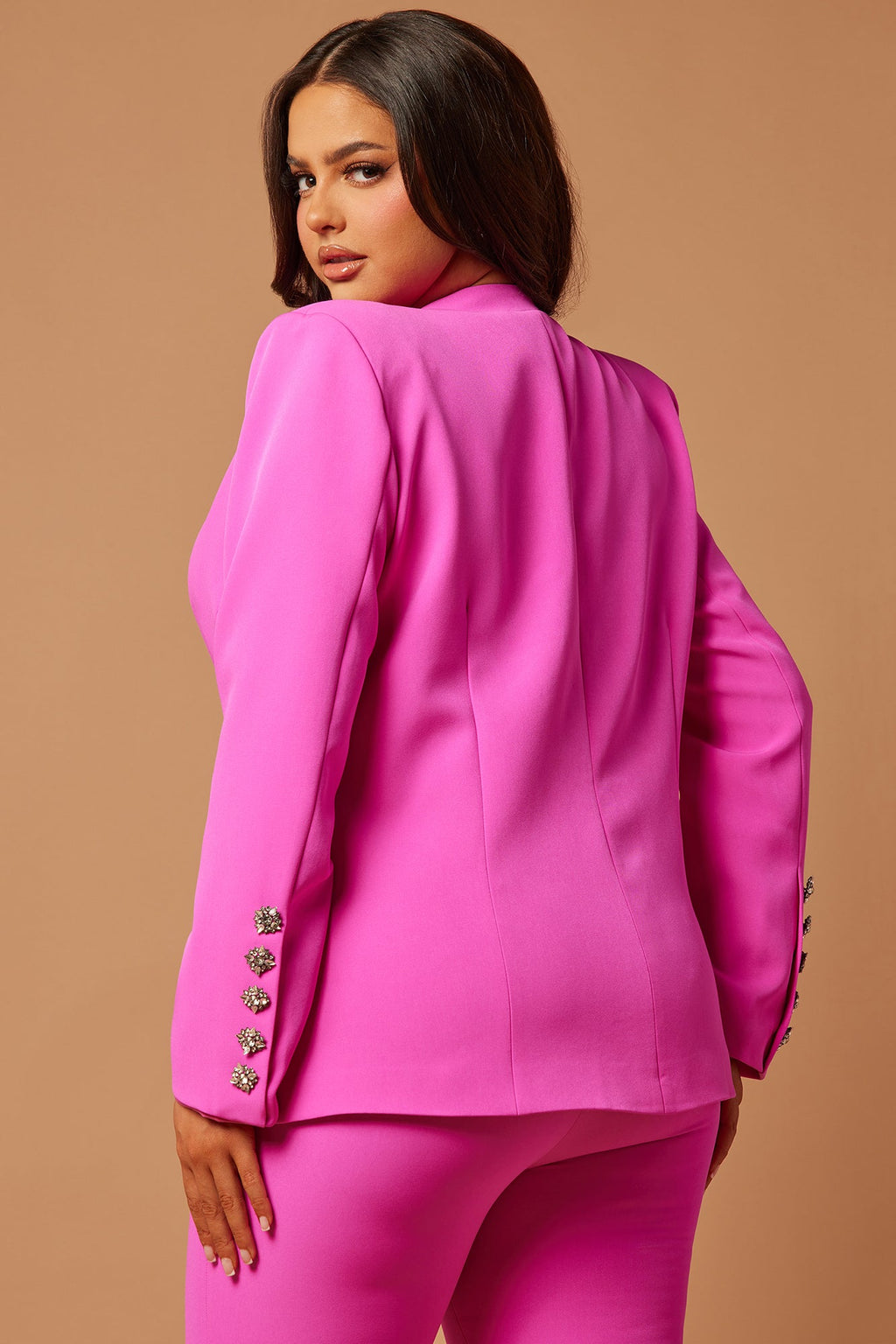 Athena Blazer - Pink