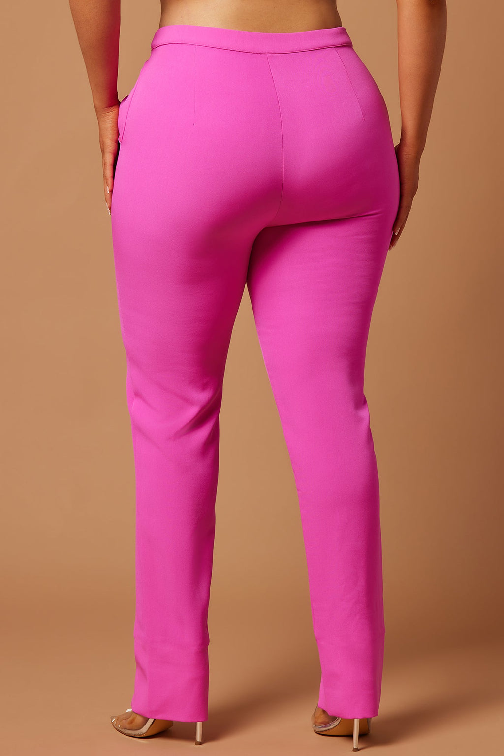 Athena High Rise Pant - Pink