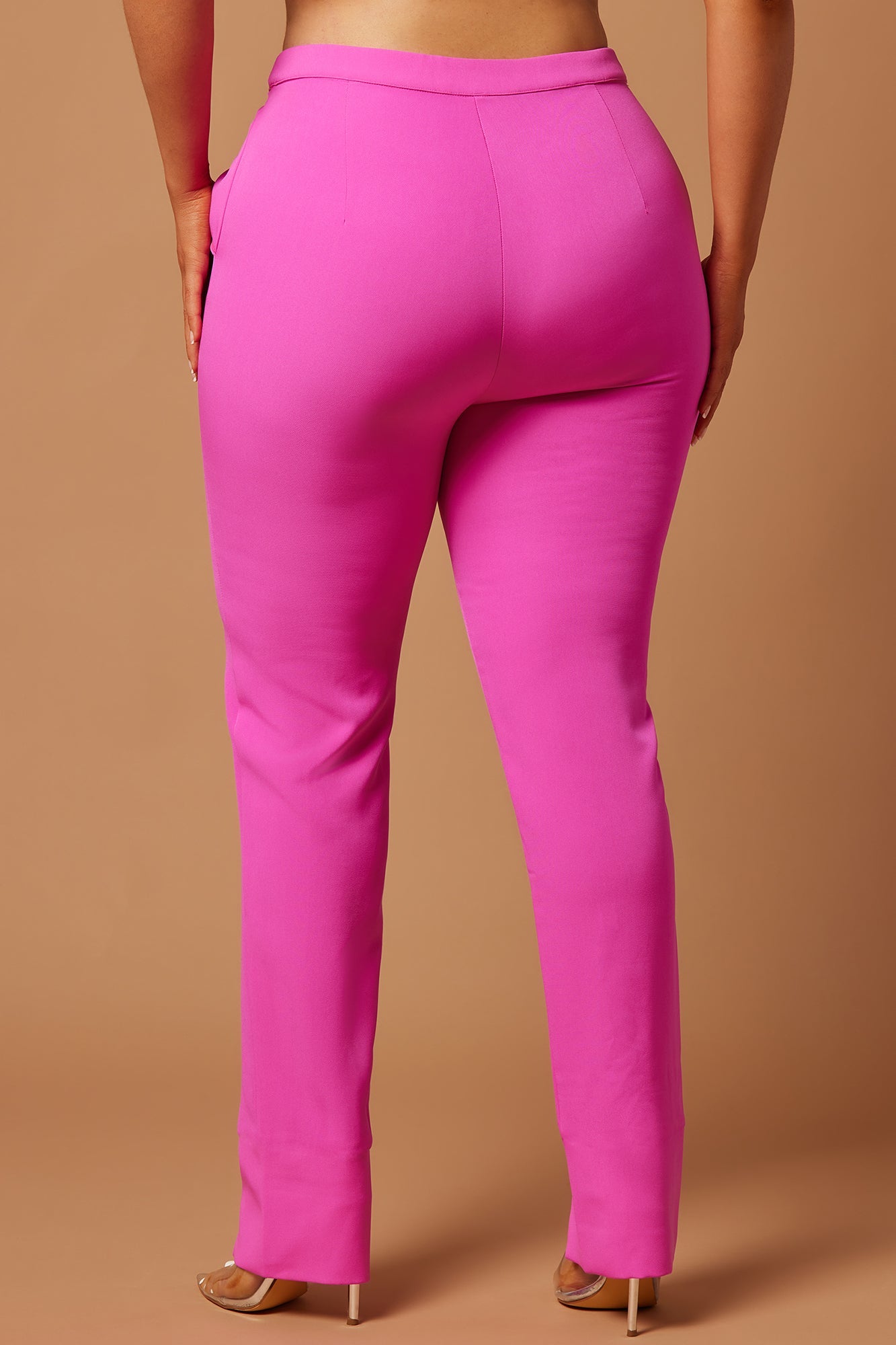 Athena High Rise Pant - Pink