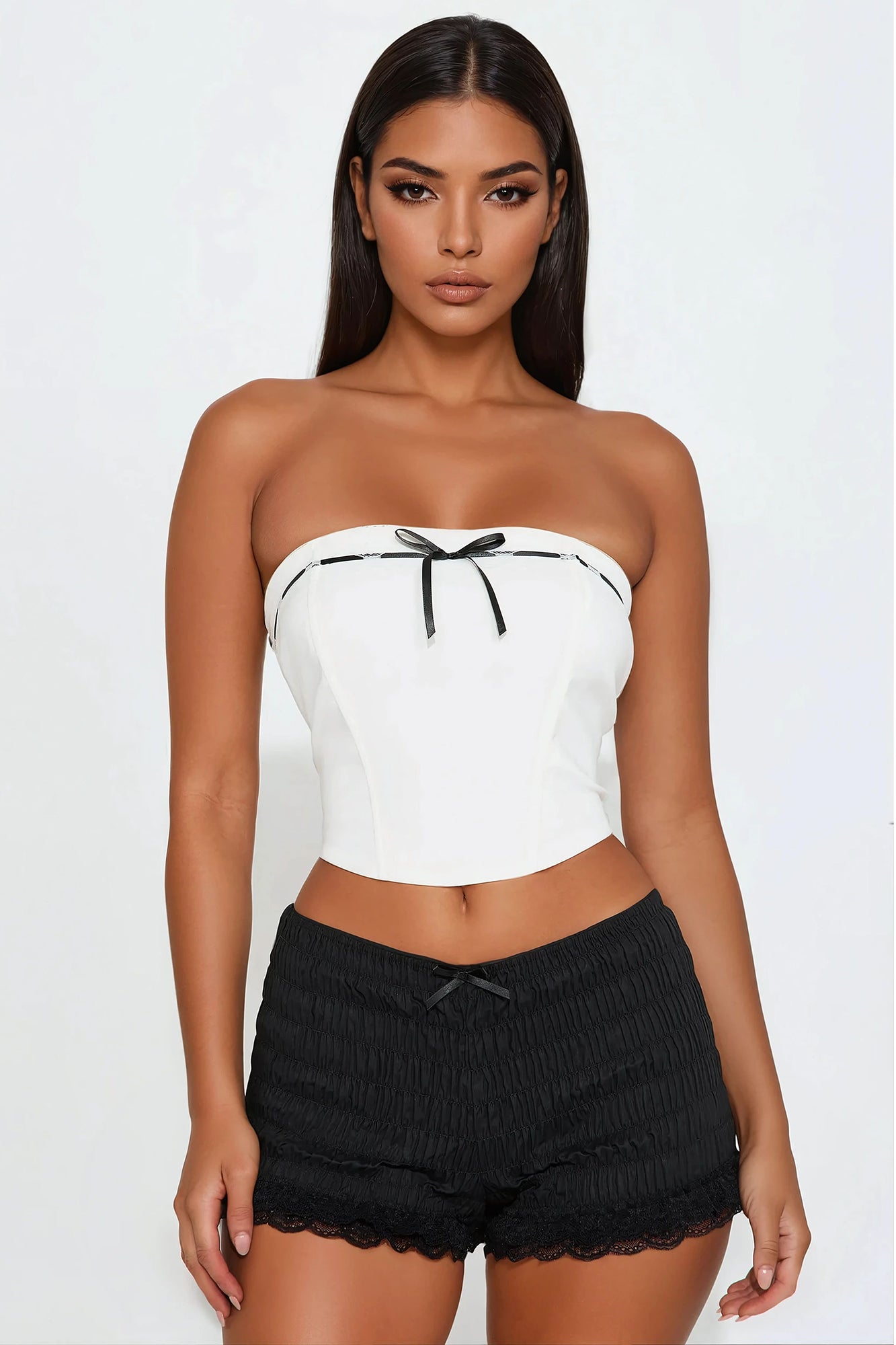 Modern Muse Corset Top - Off White
