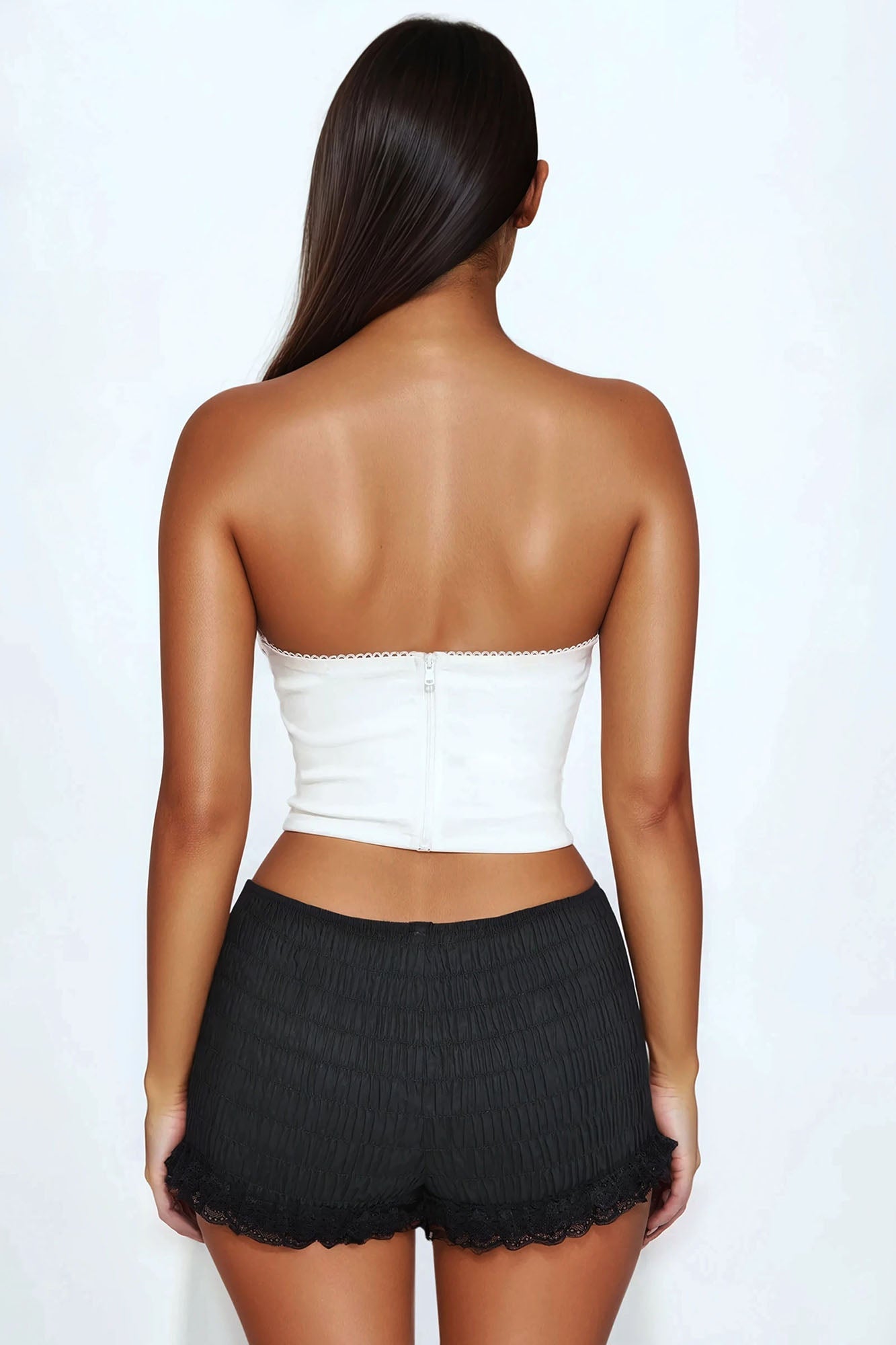 Modern Muse Corset Top - Off White