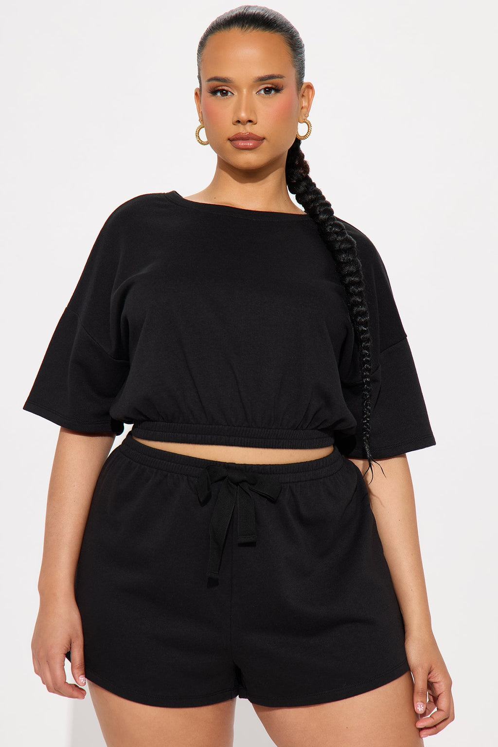 Going Along Short Set  - Black