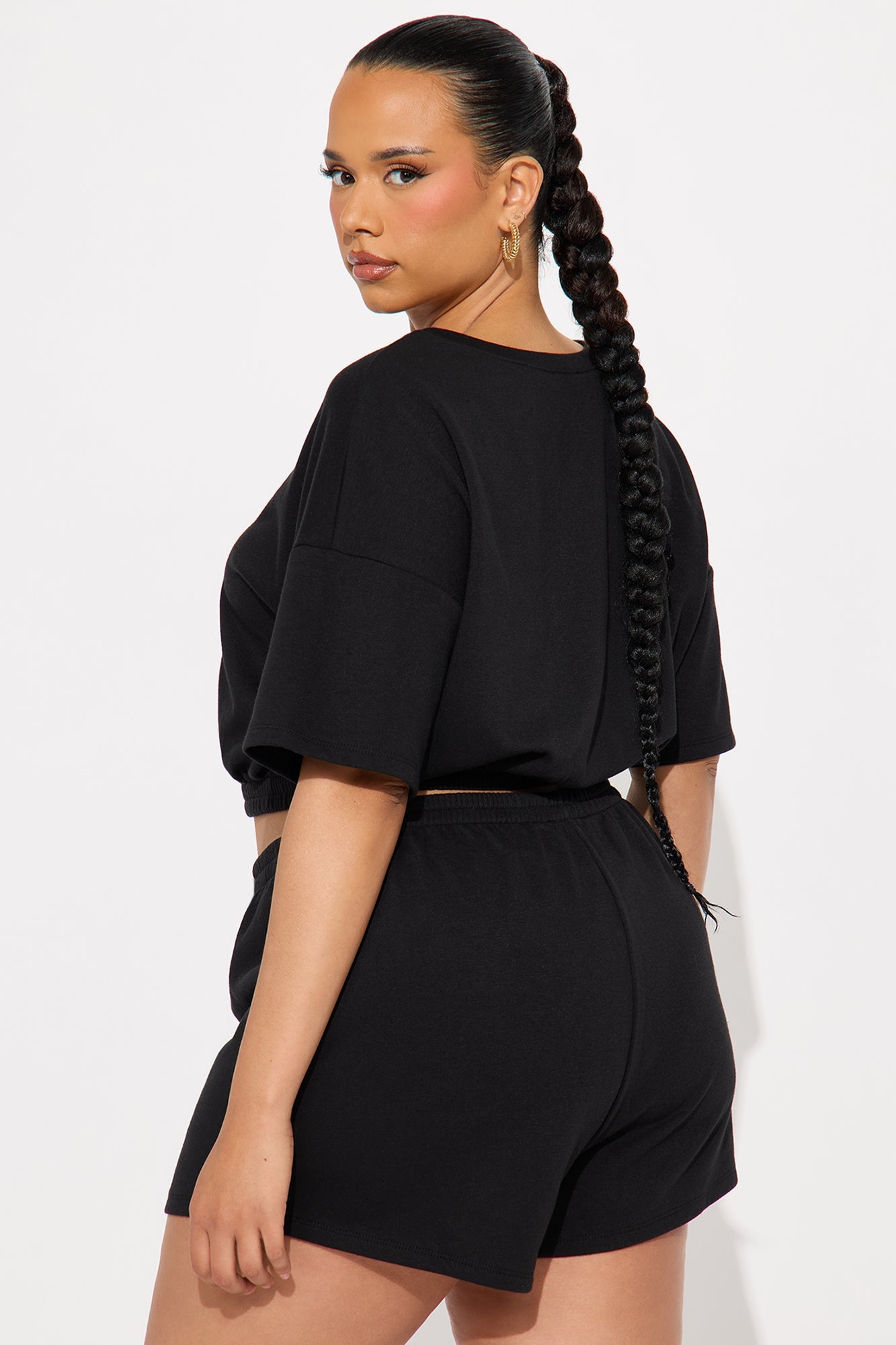 Going Along Short Set  - Black