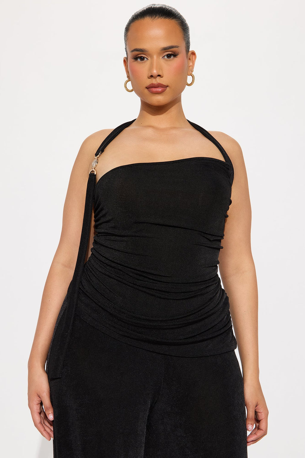 Modern Style Pant Set - Black