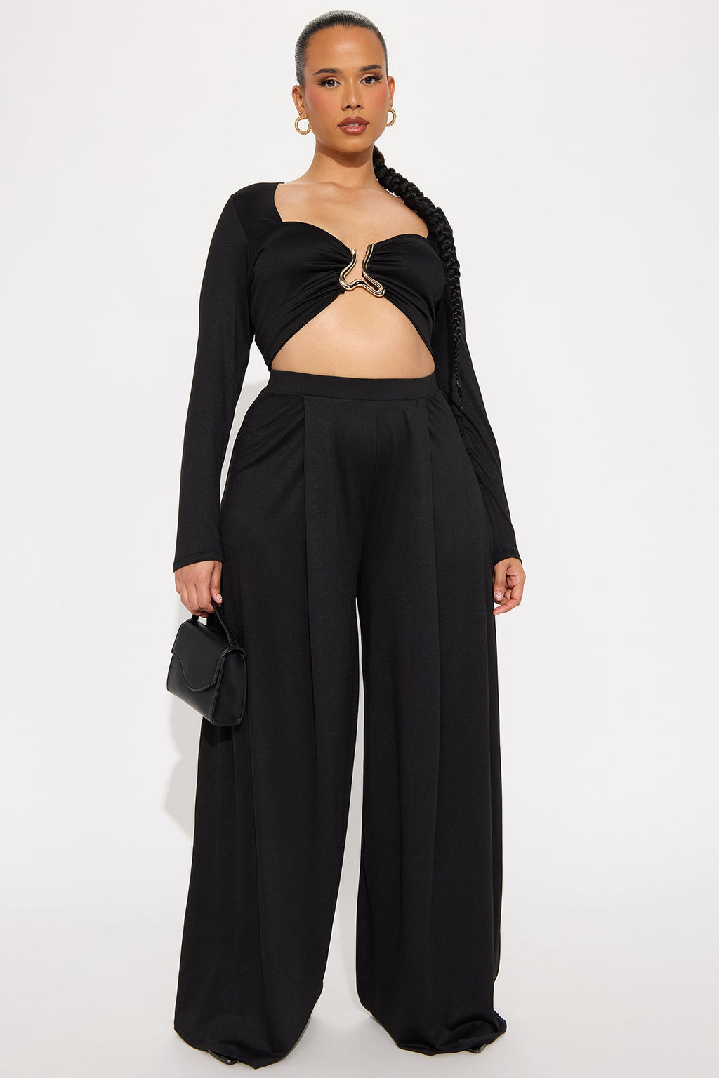 Sarai Pant Set - Black