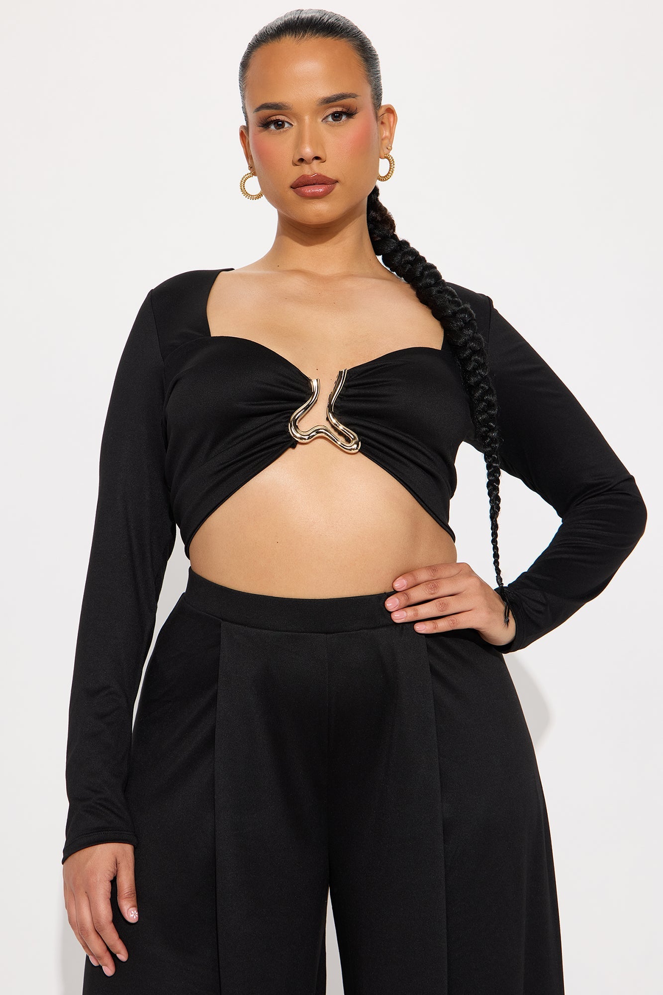 Sarai Pant Set - Black