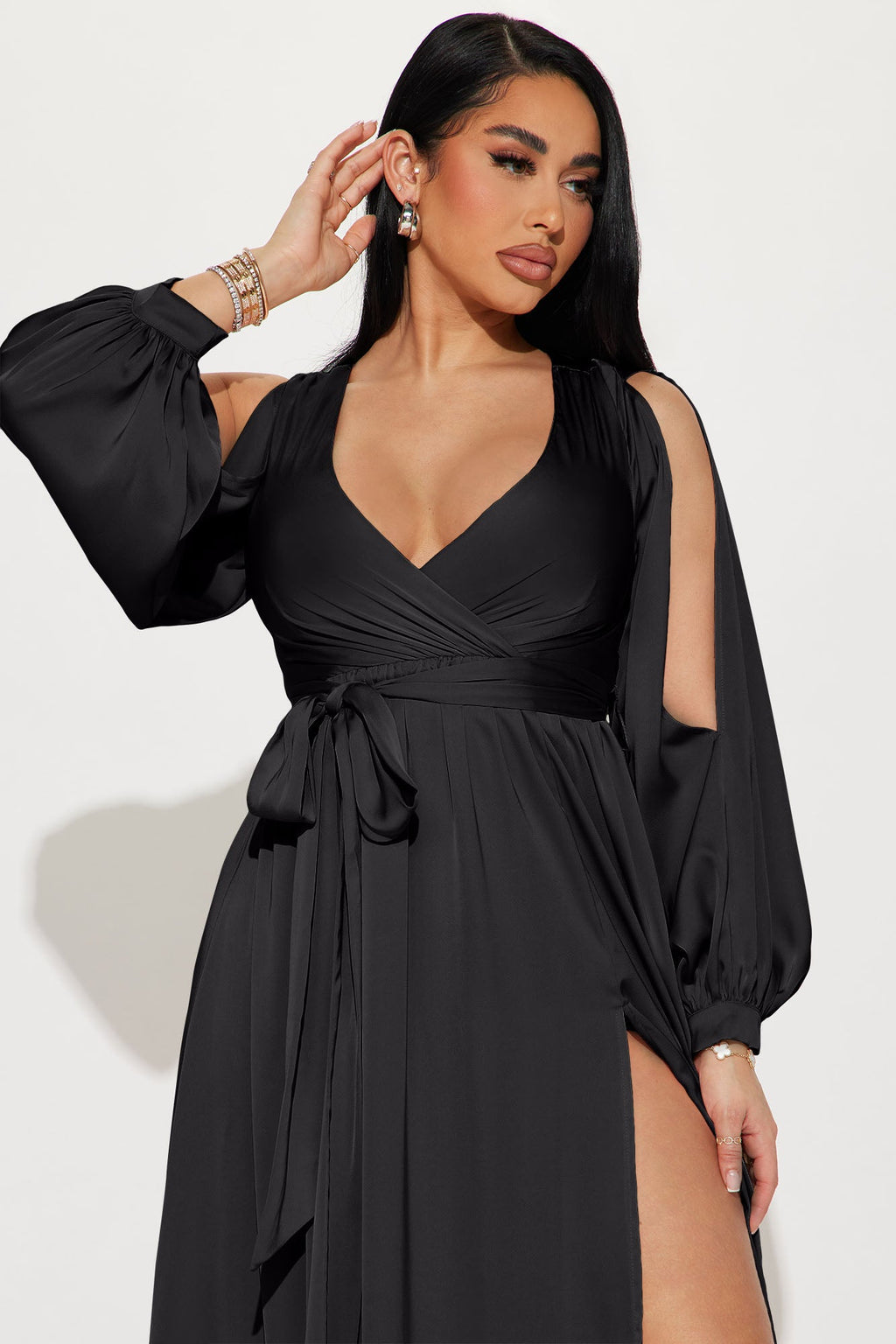 Belle Maxi Dress - Black