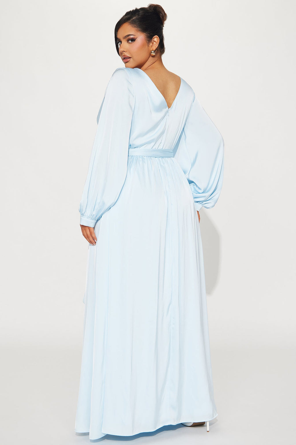 Belle Maxi Dress - Light Blue