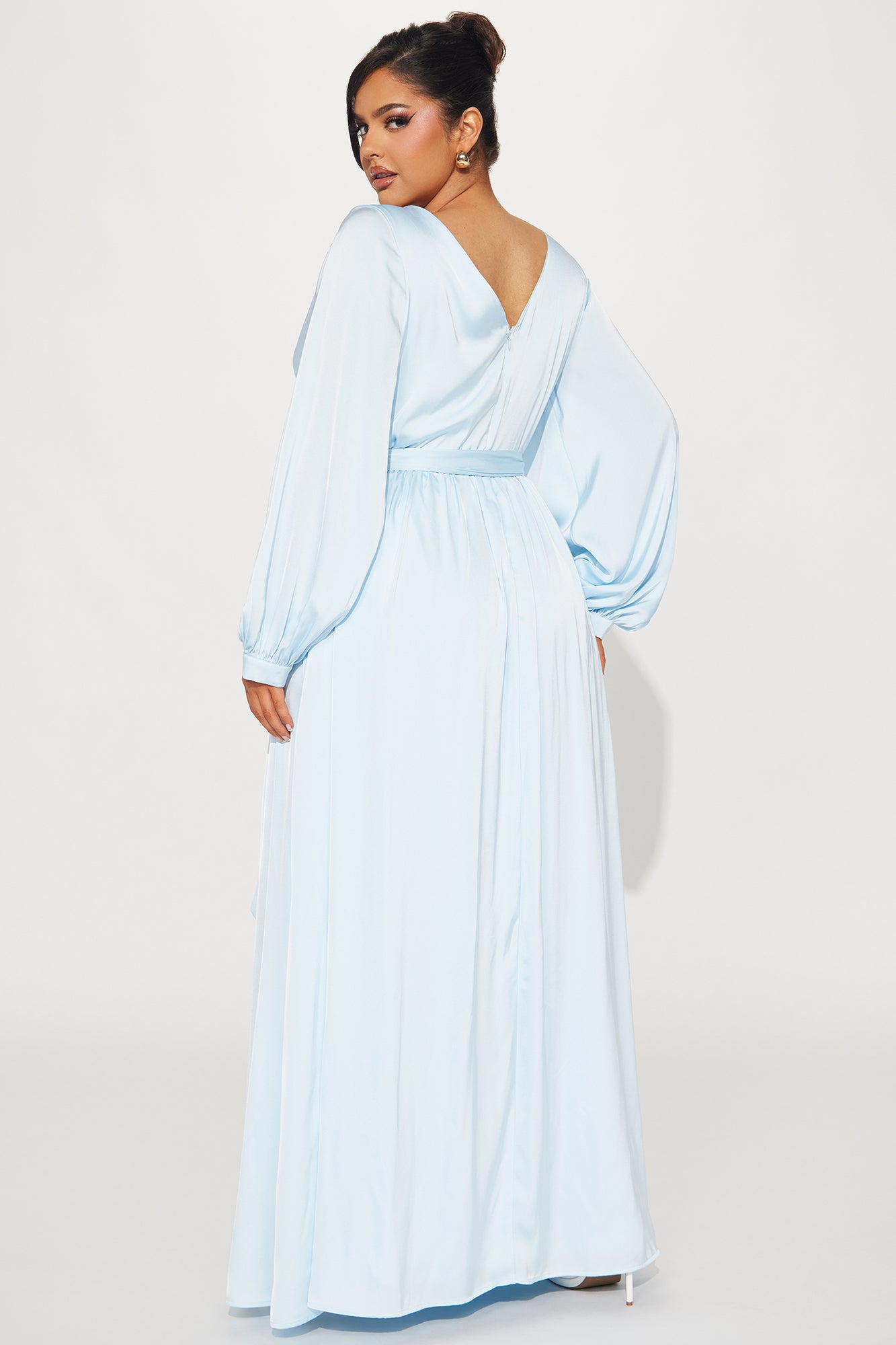 Belle Maxi Dress - Light Blue