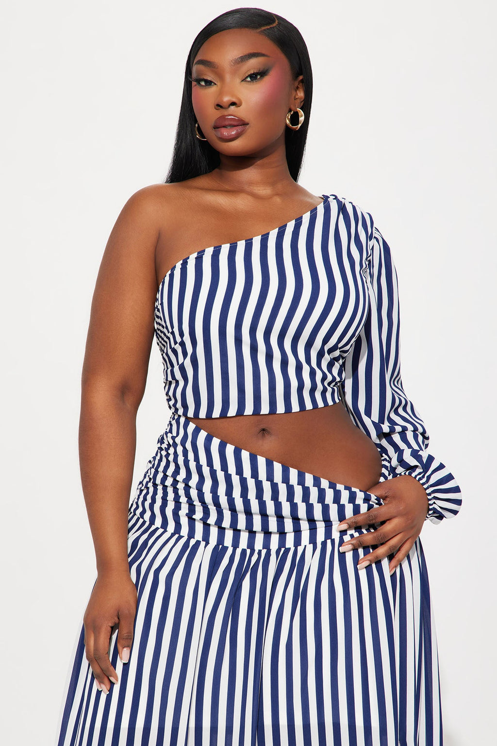 Eccentric Fascination Maxi Dress - Navy/combo