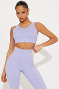 Core Cadence Sports Bra - Lavender