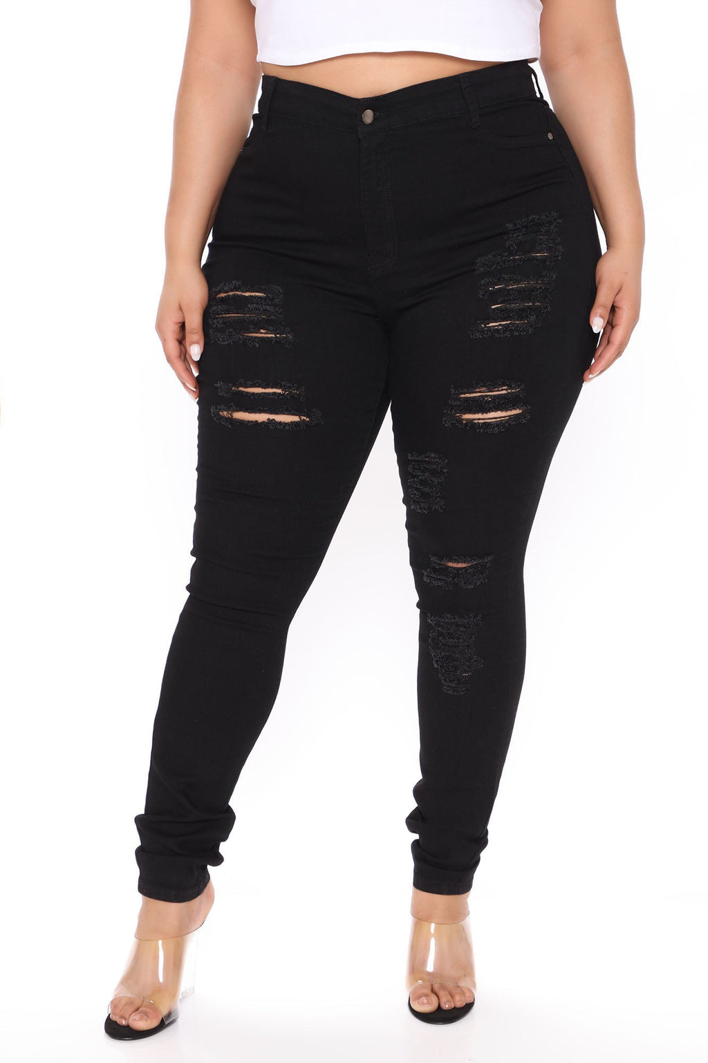 Tall Tris Skinny Jeans - Black