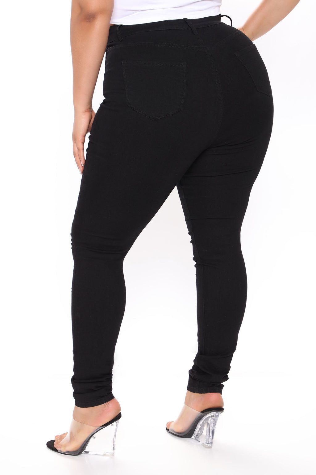 Tall Tris Skinny Jeans - Black