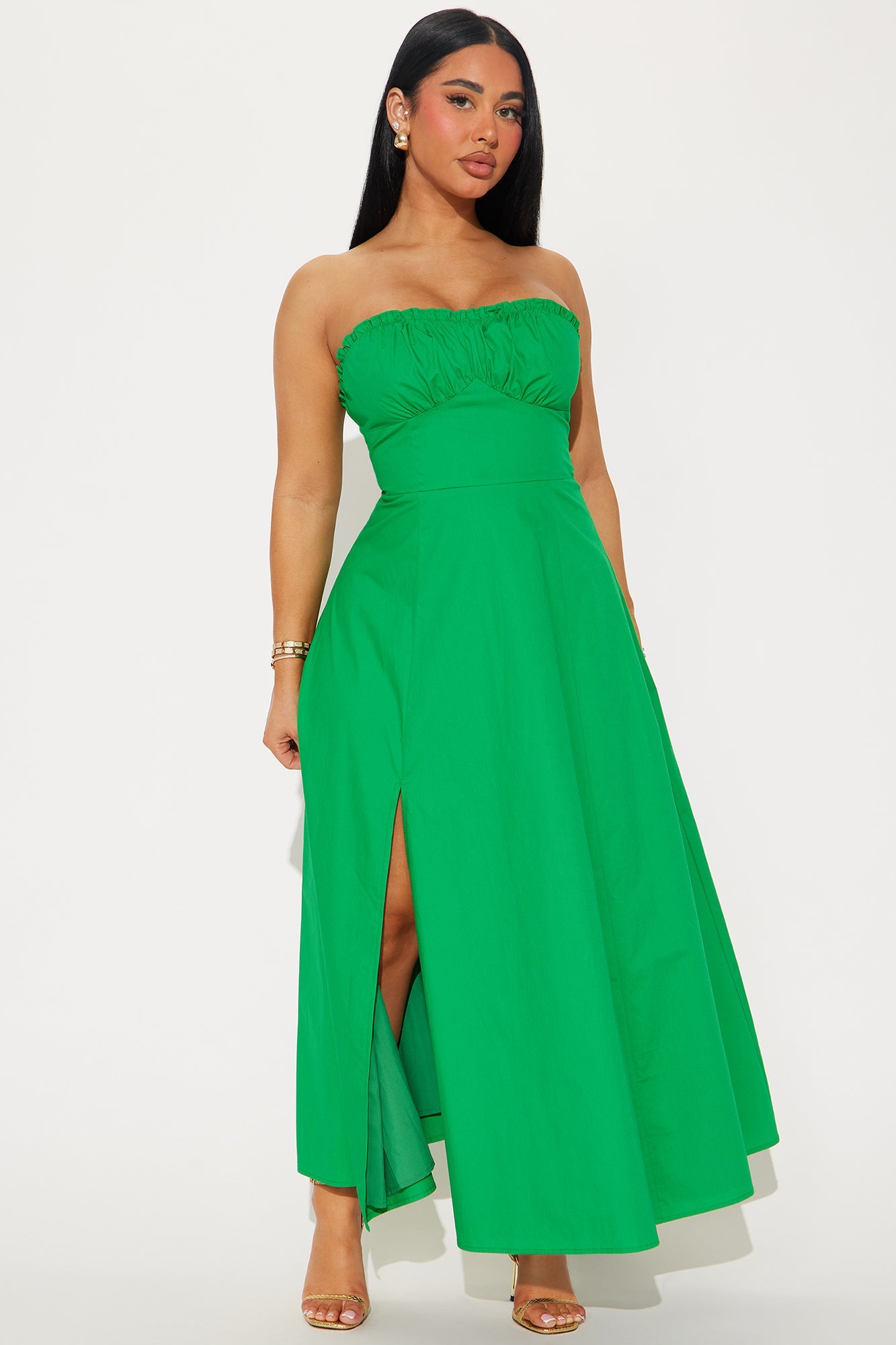 Lorena Maxi Dress - Green