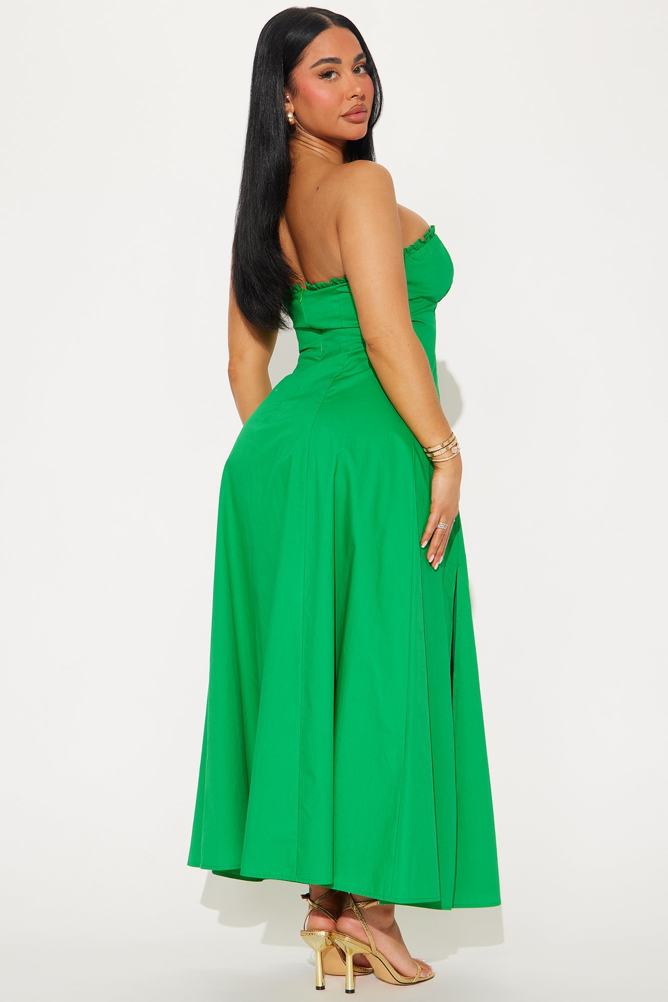 Lorena Maxi Dress - Green