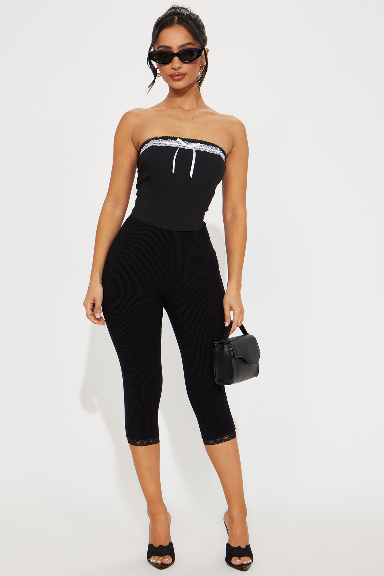 Modern Muse Corset Top - Black