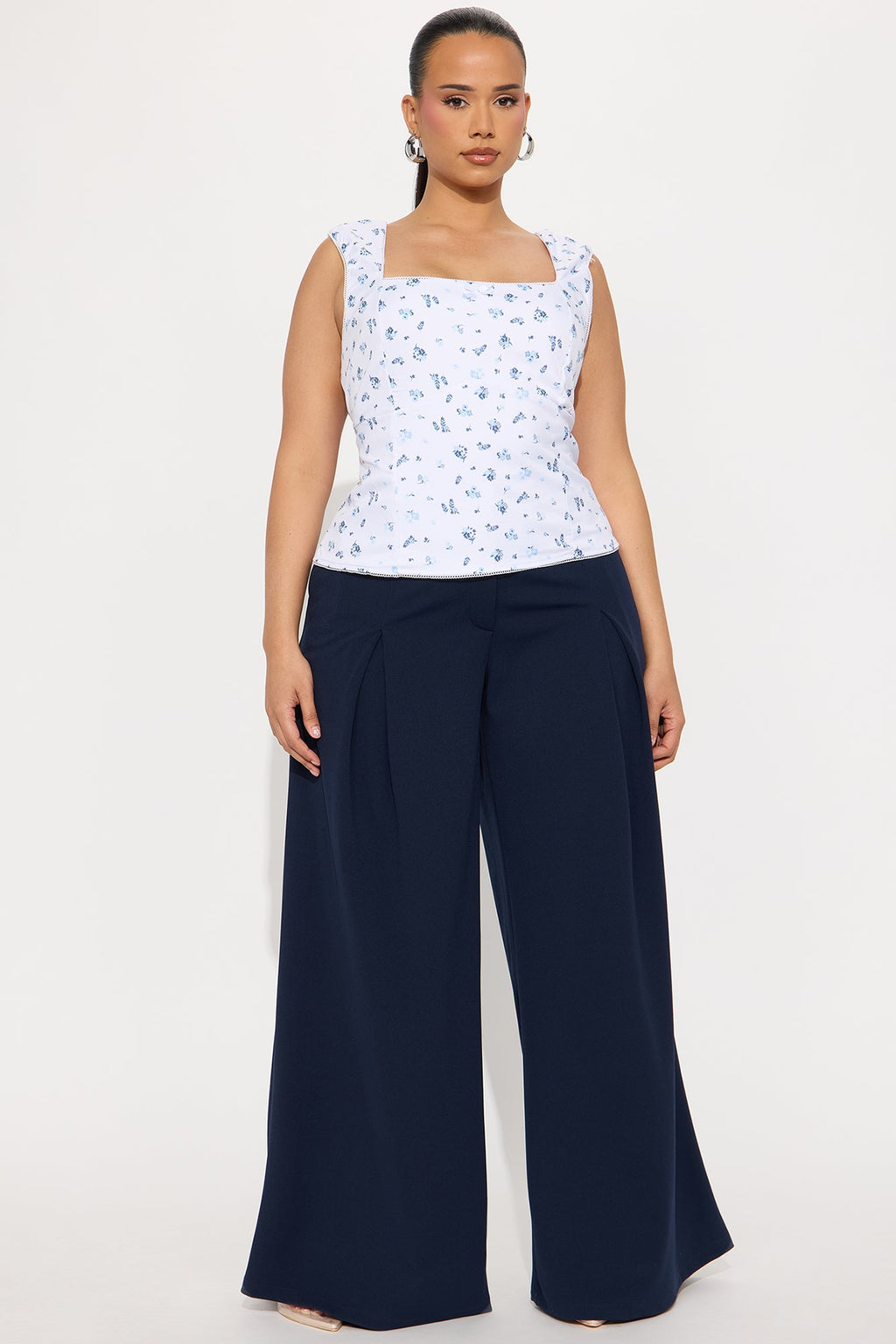 Too Cute For You Top - Blue/combo