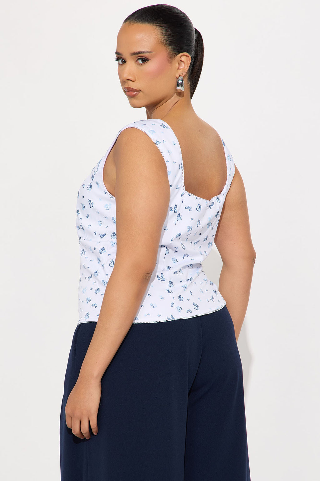Too Cute For You Top - Blue/combo