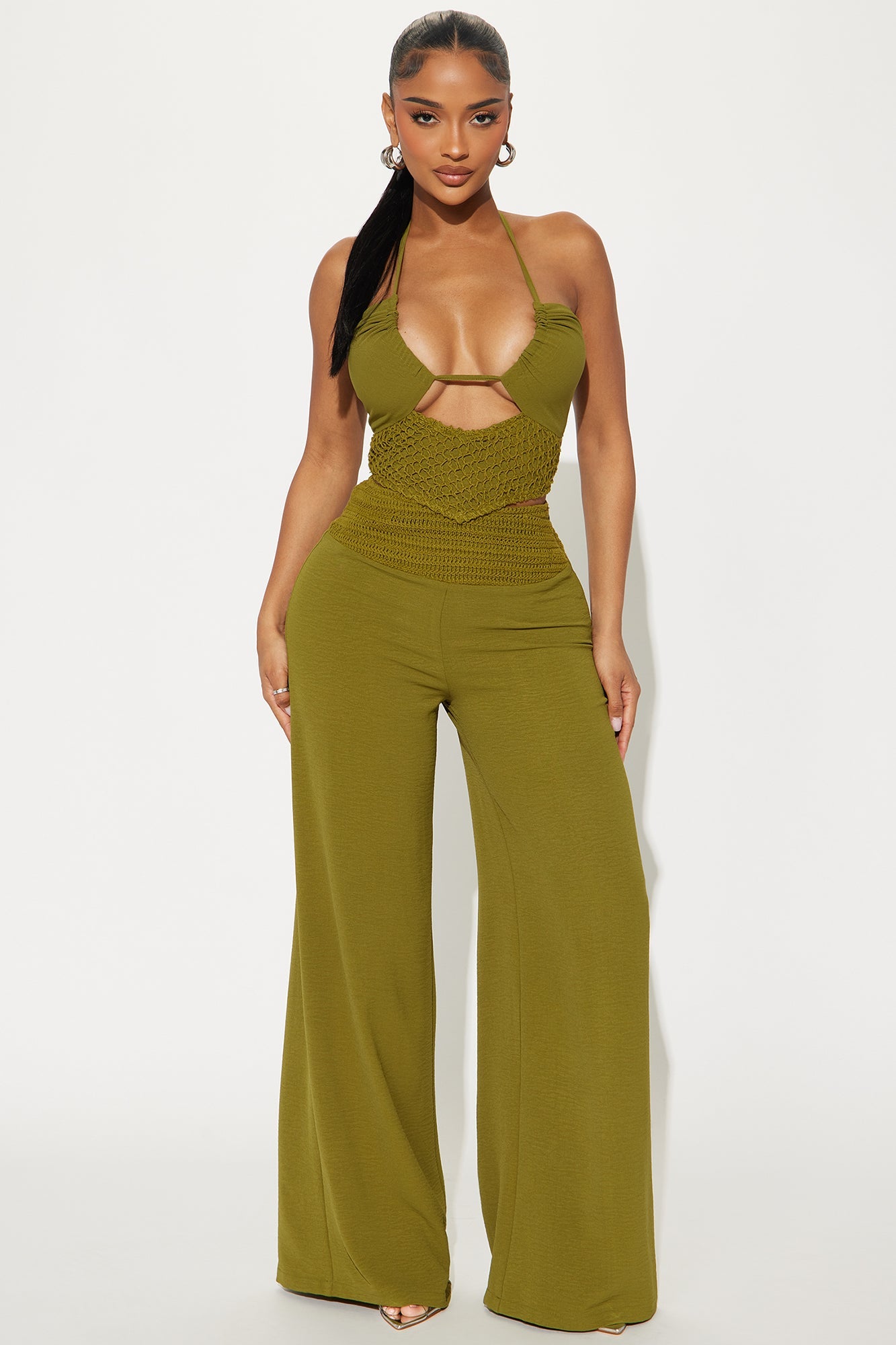 Paloma Pant Set - Olive