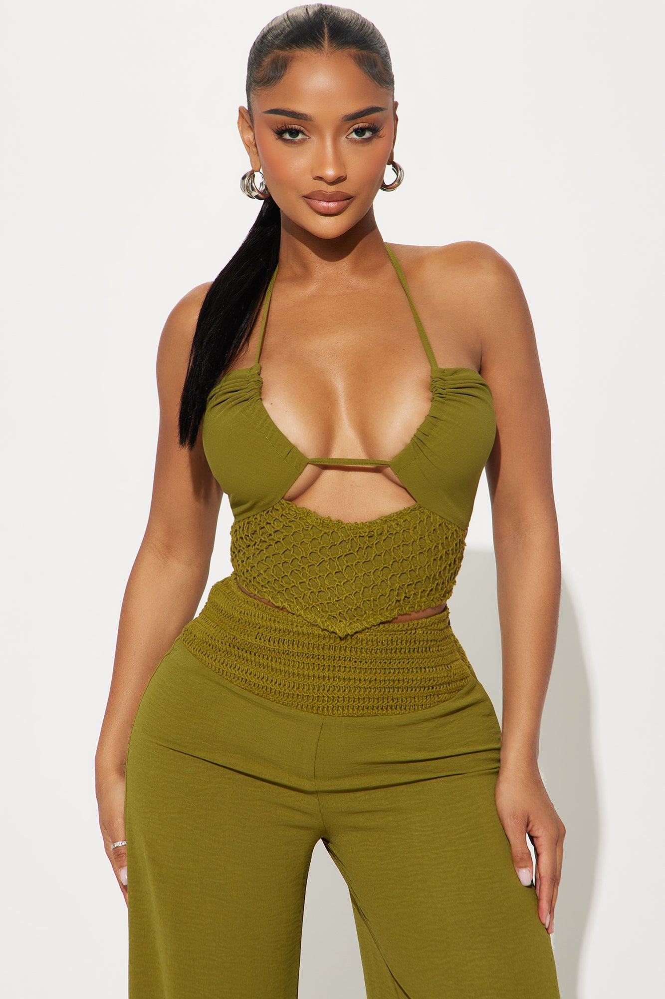 Paloma Pant Set - Olive