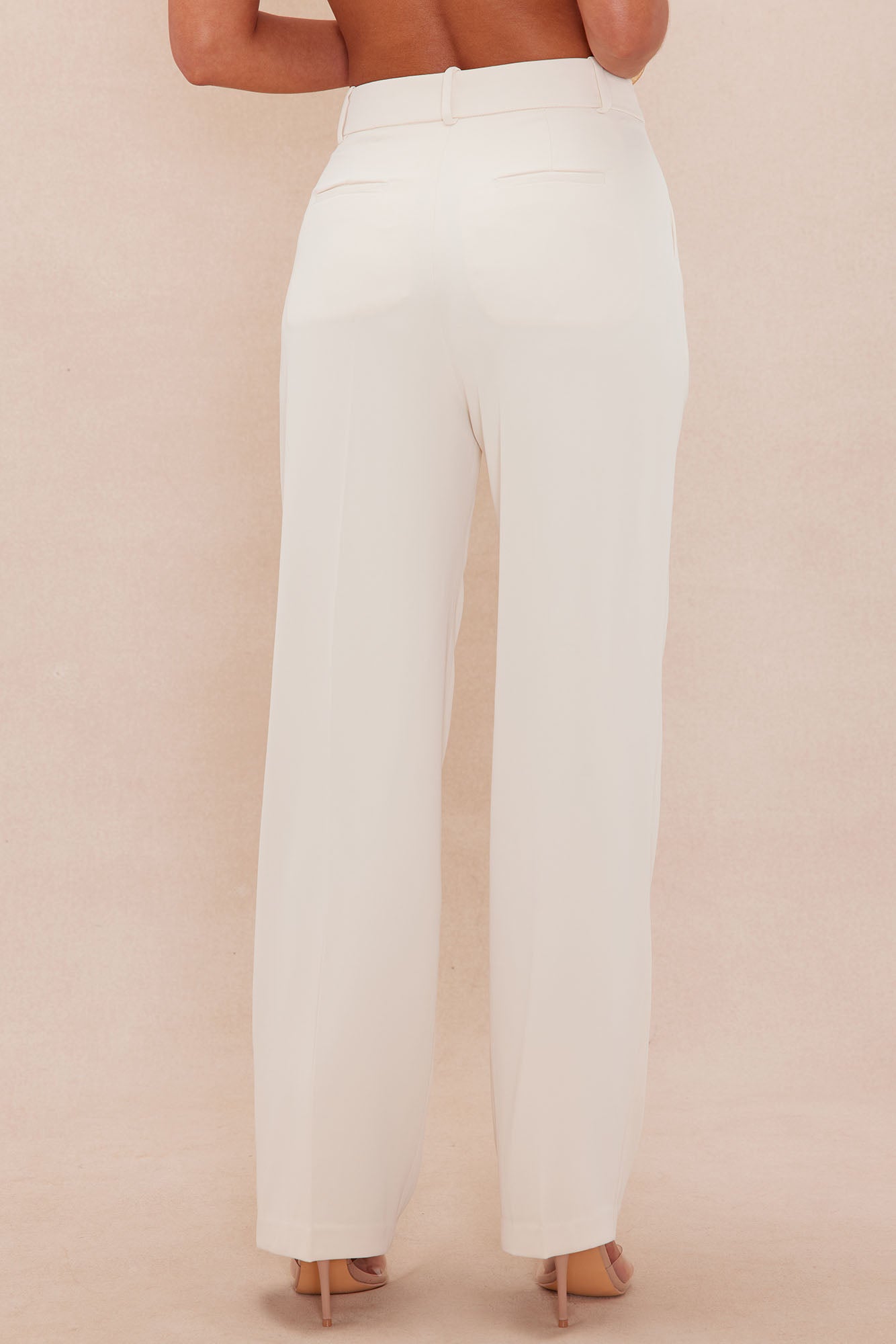 Rosalyn Wide Leg Pant - Cream