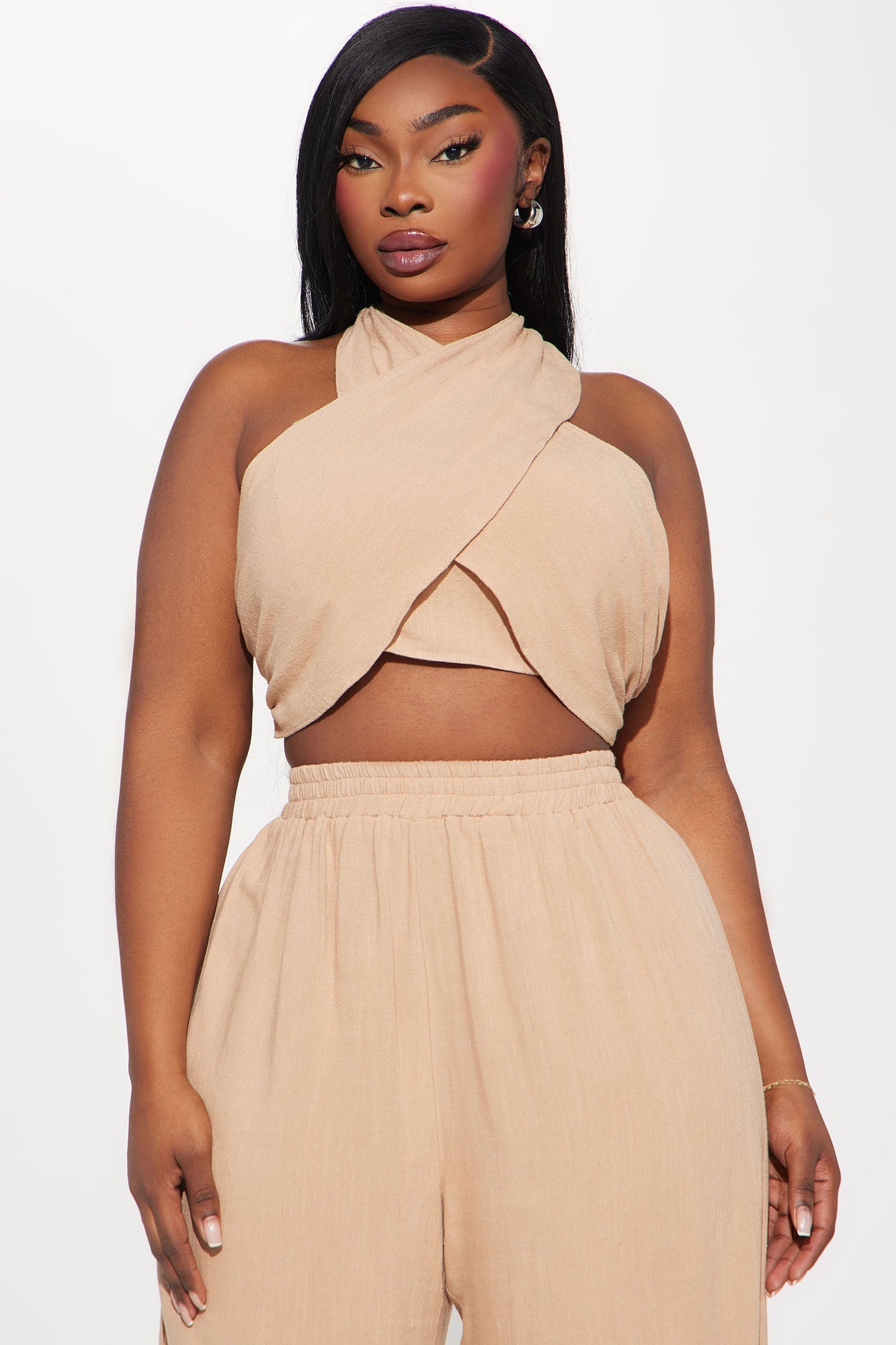 Georgia Pant Set - Khaki