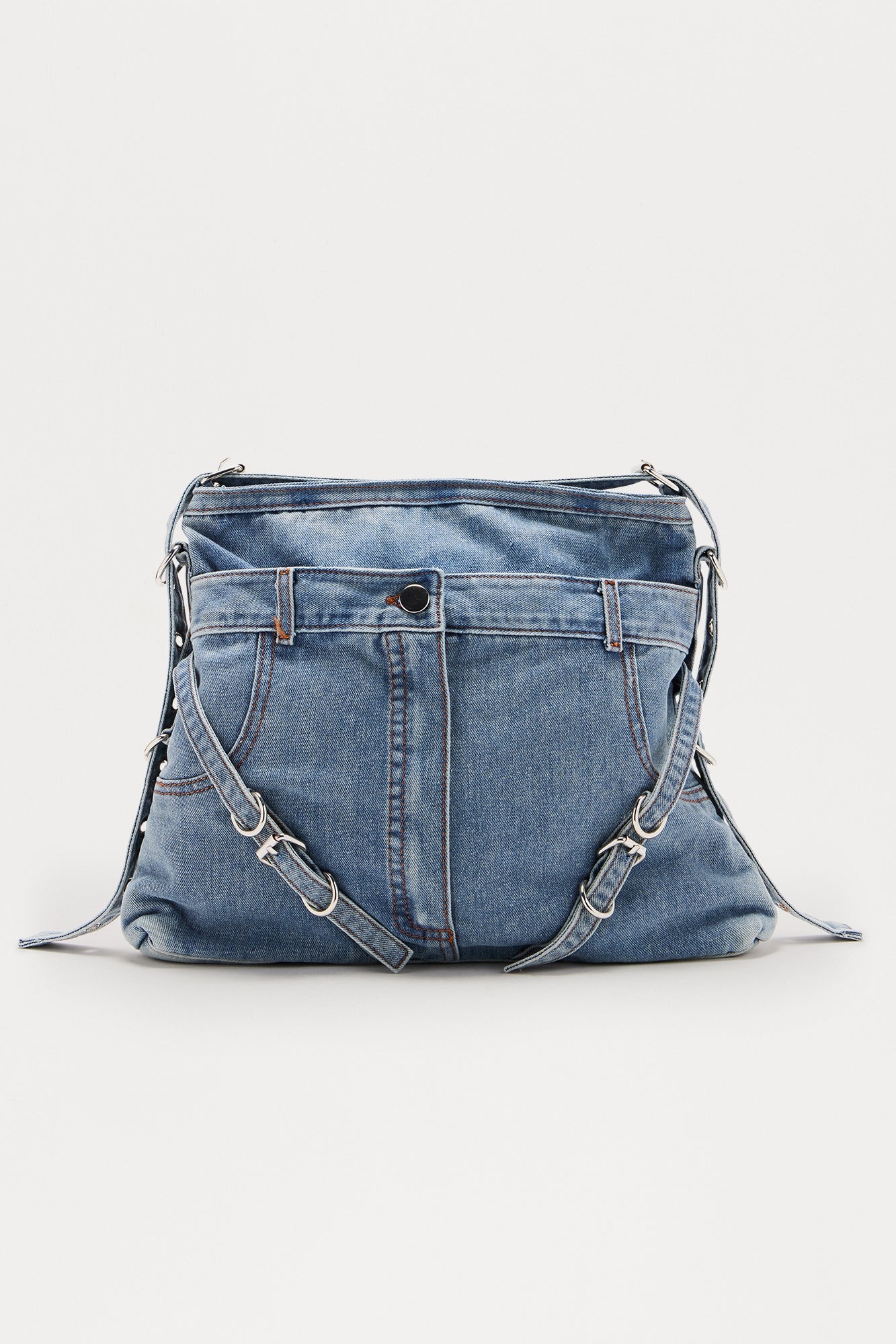 Be My Baby Denim Handbag - Denim