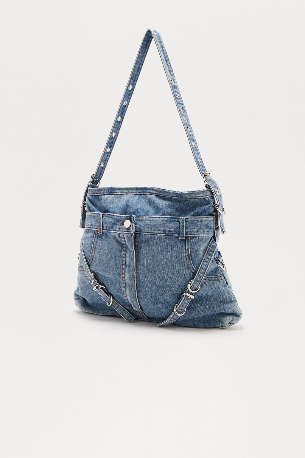 Be My Baby Denim Handbag - Denim