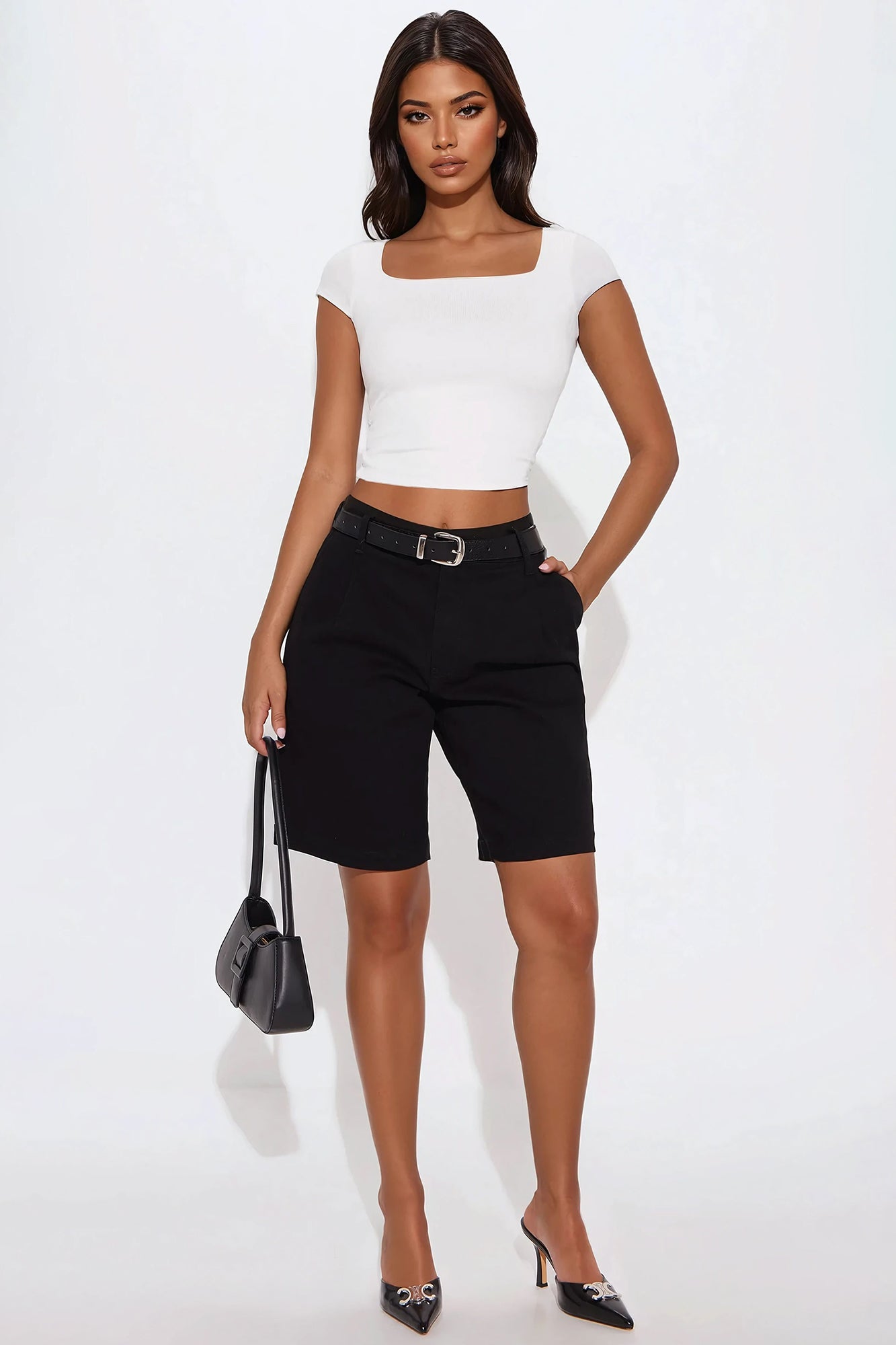 Adessa Bermuda Short - Black