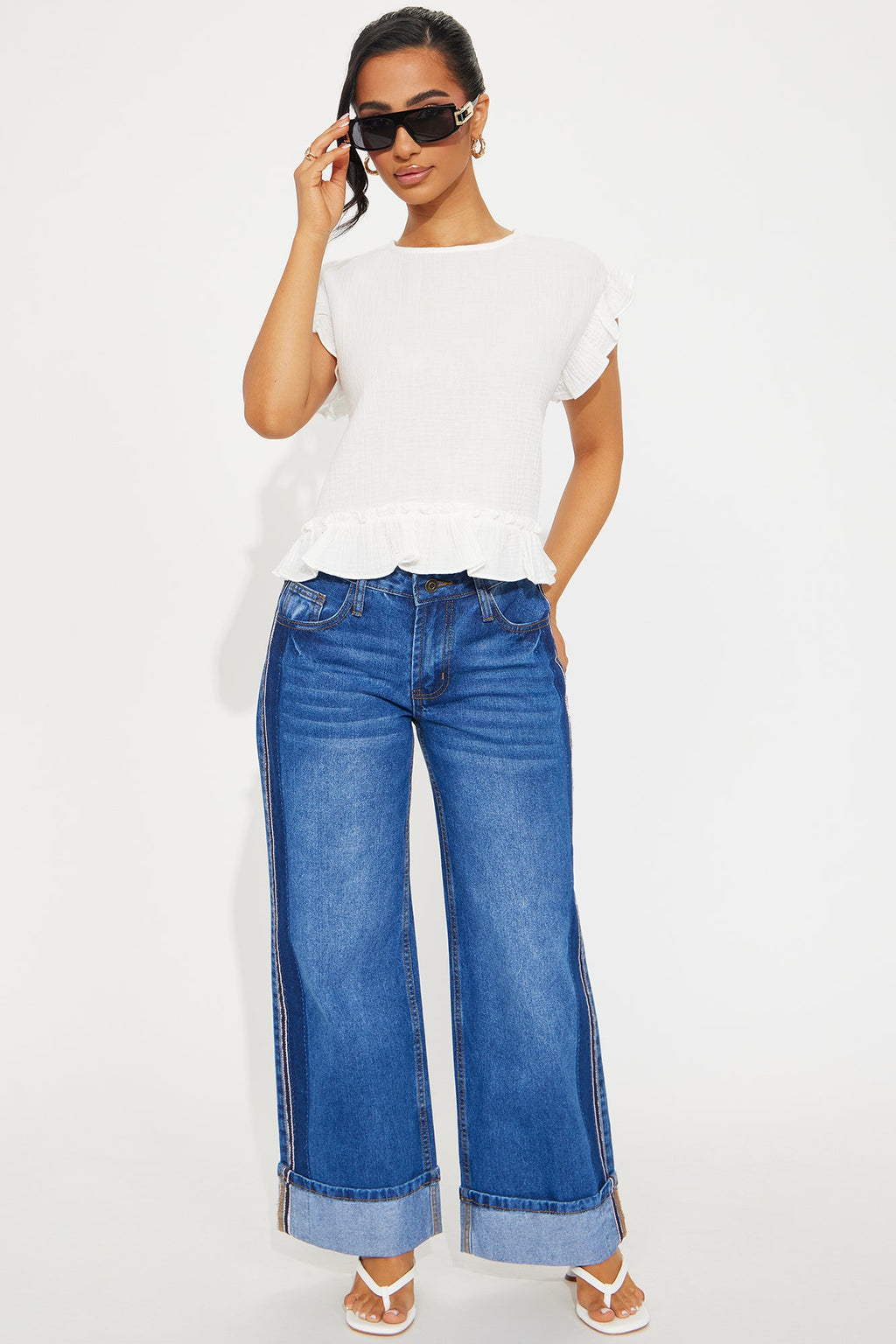 Sunshine Mood Top - White