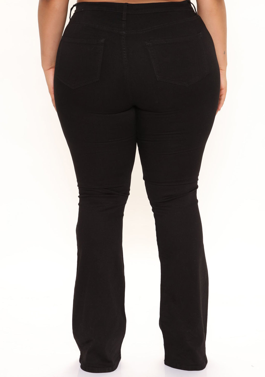 Tall Deep In My Soul Flare Jeans - Black