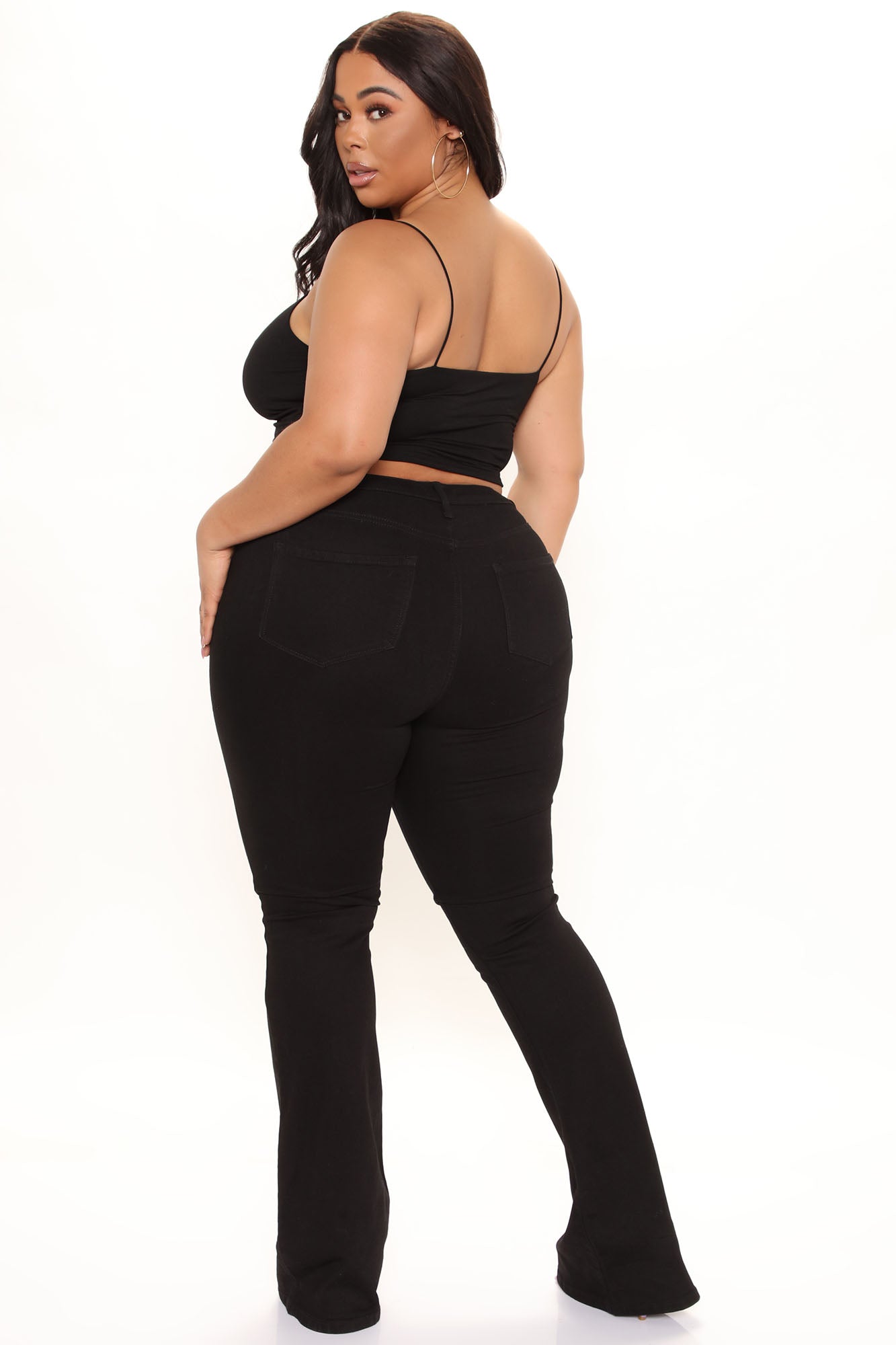 KiKi Cropped Top - Black