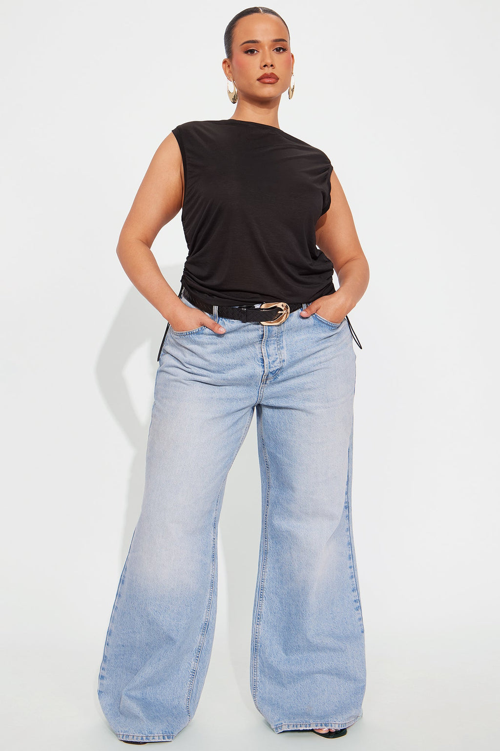 Everyday Active Slub Tank - Black