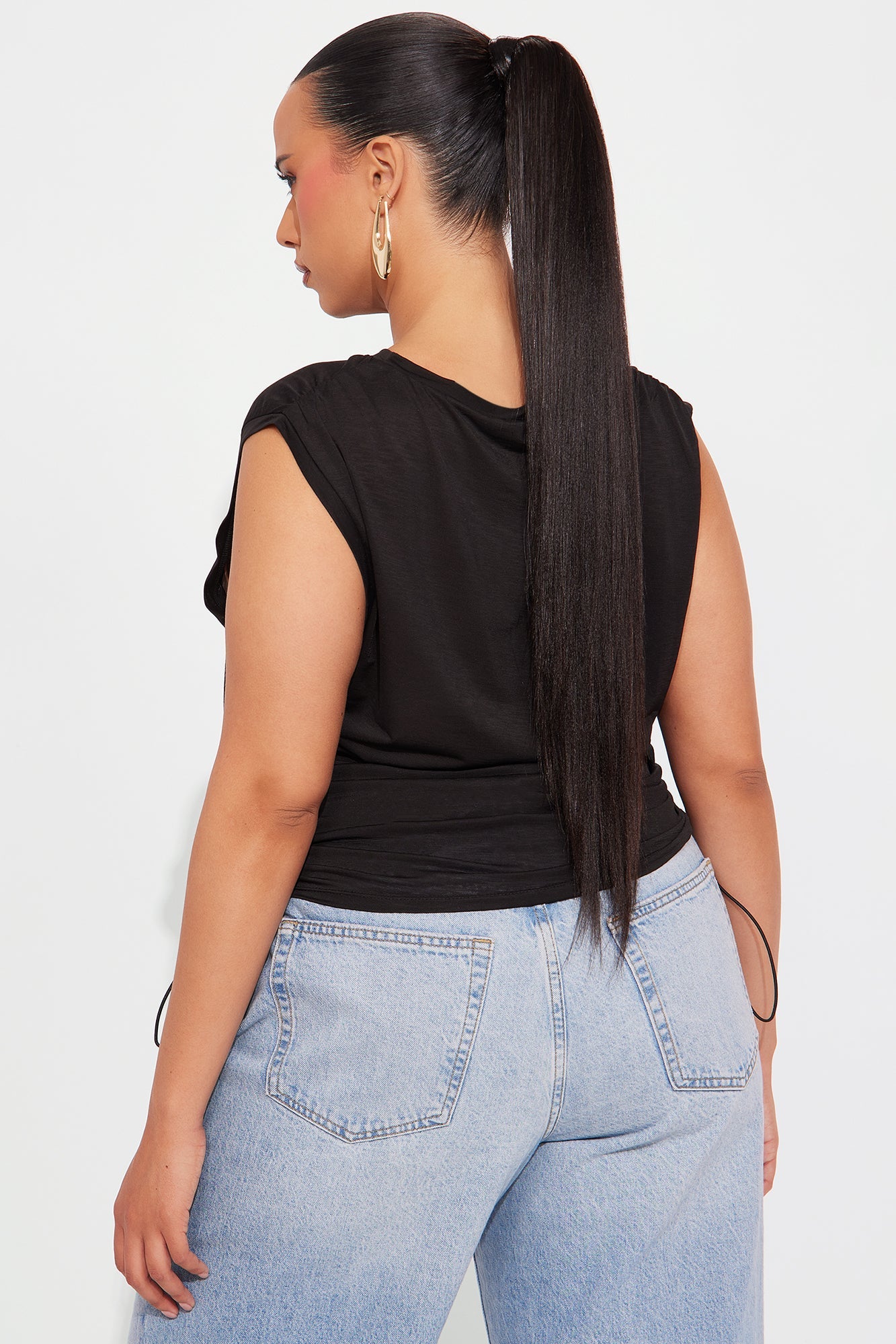 Everyday Active Slub Tank - Black