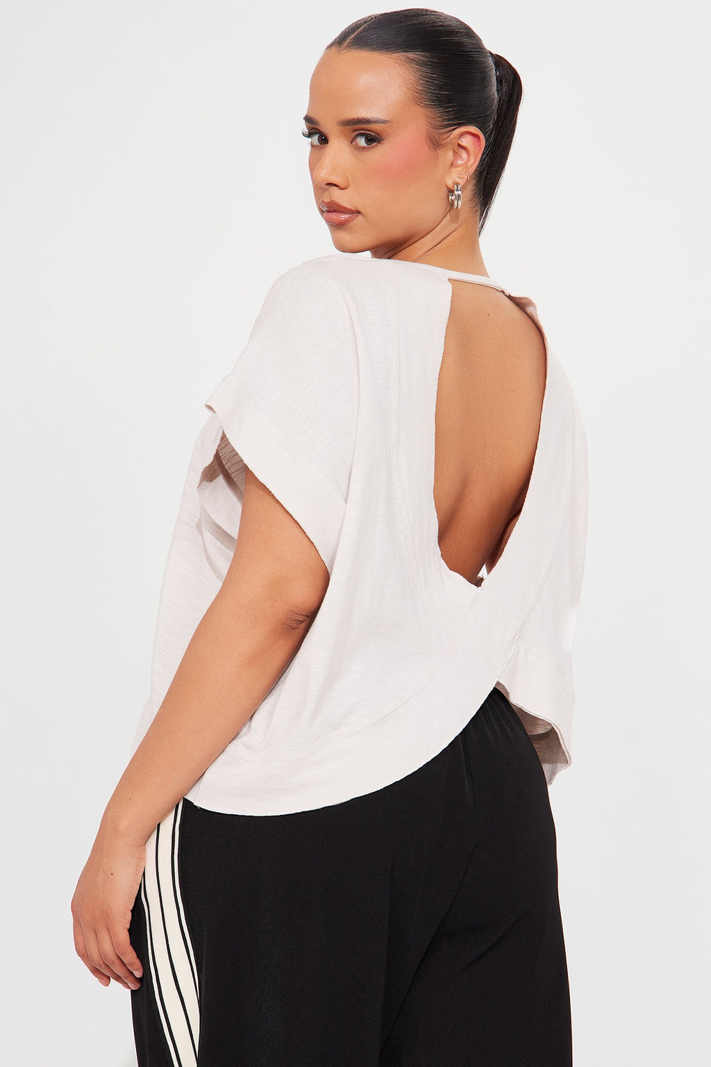 Everyday Active Slub Tee - Heather Grey