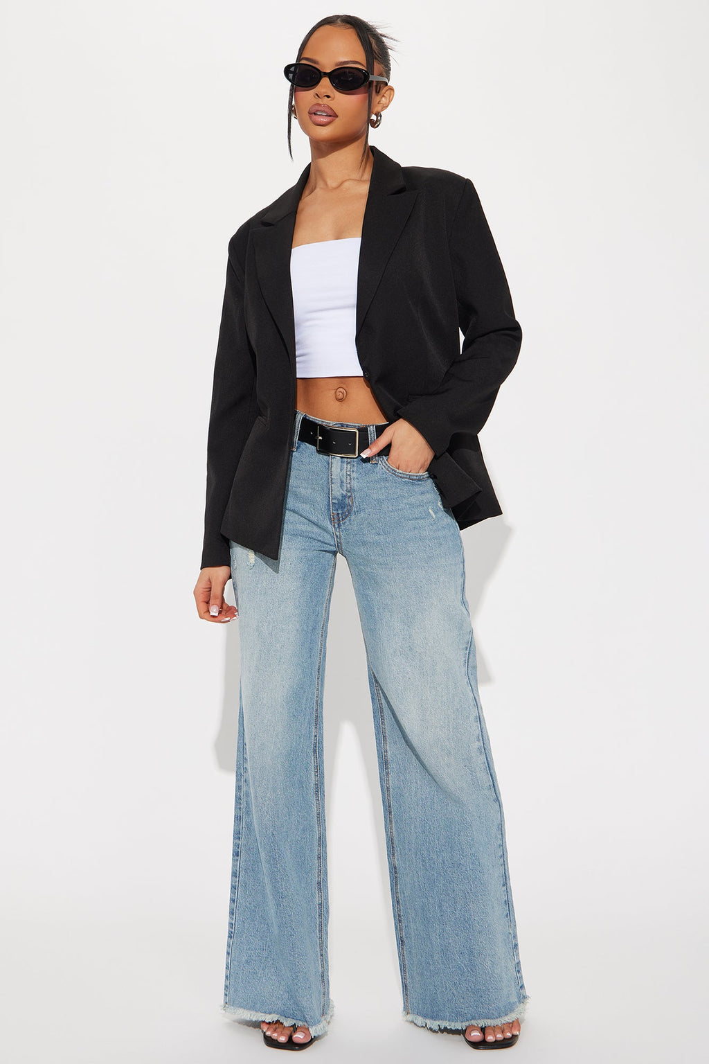 Tunnel Vision Blazer - Black