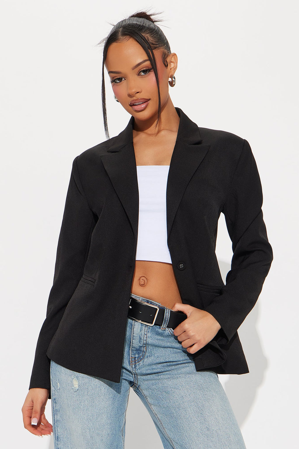 Tunnel Vision Blazer - Black